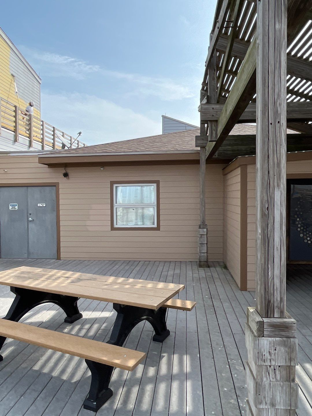 Padre Island National Seashore Malaquite Visitor Center Exterior remodel by Bayfront Roofing and Construction