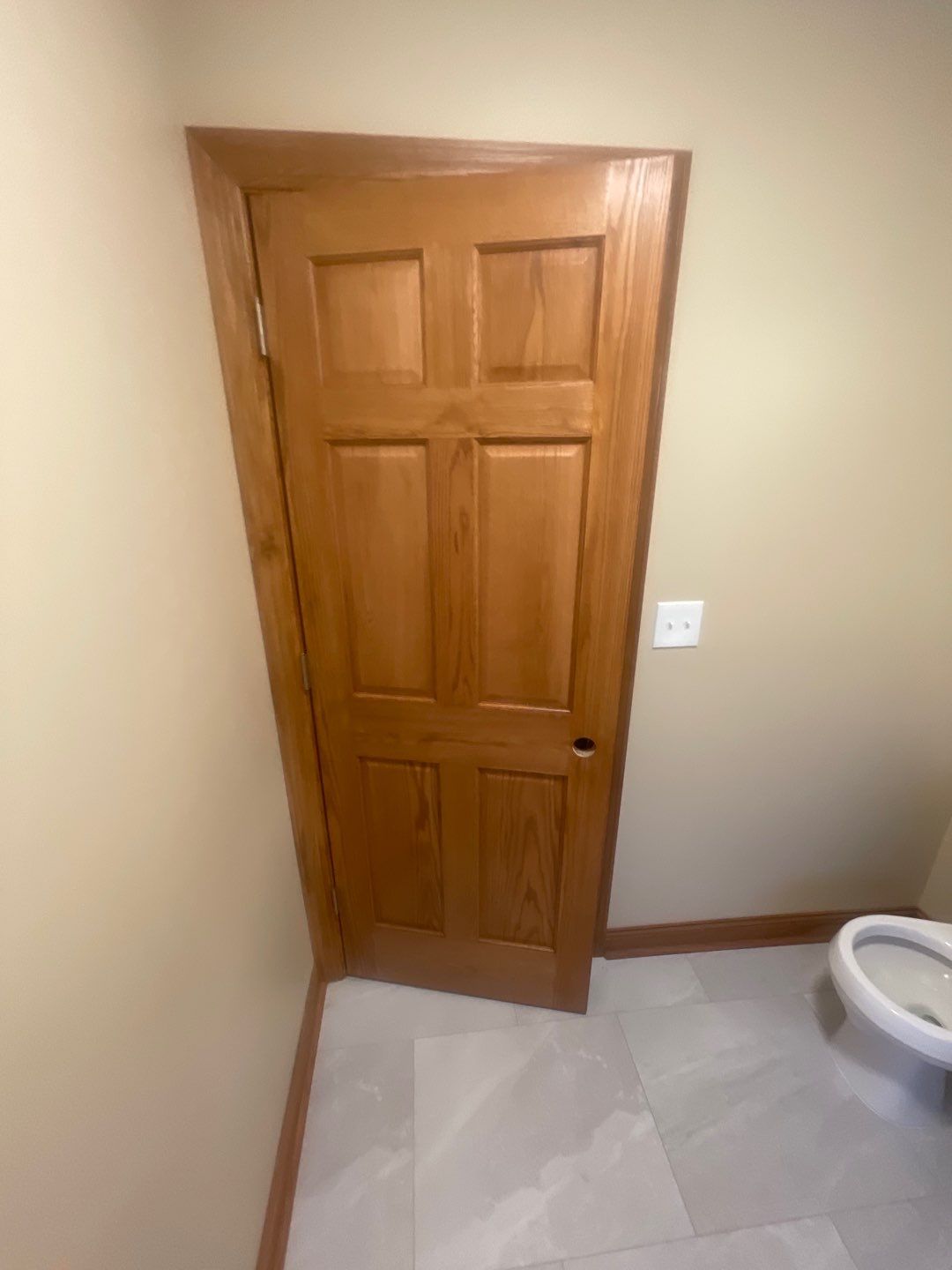 Door Staining using Minwax Stain by Callaway Contracting LLC