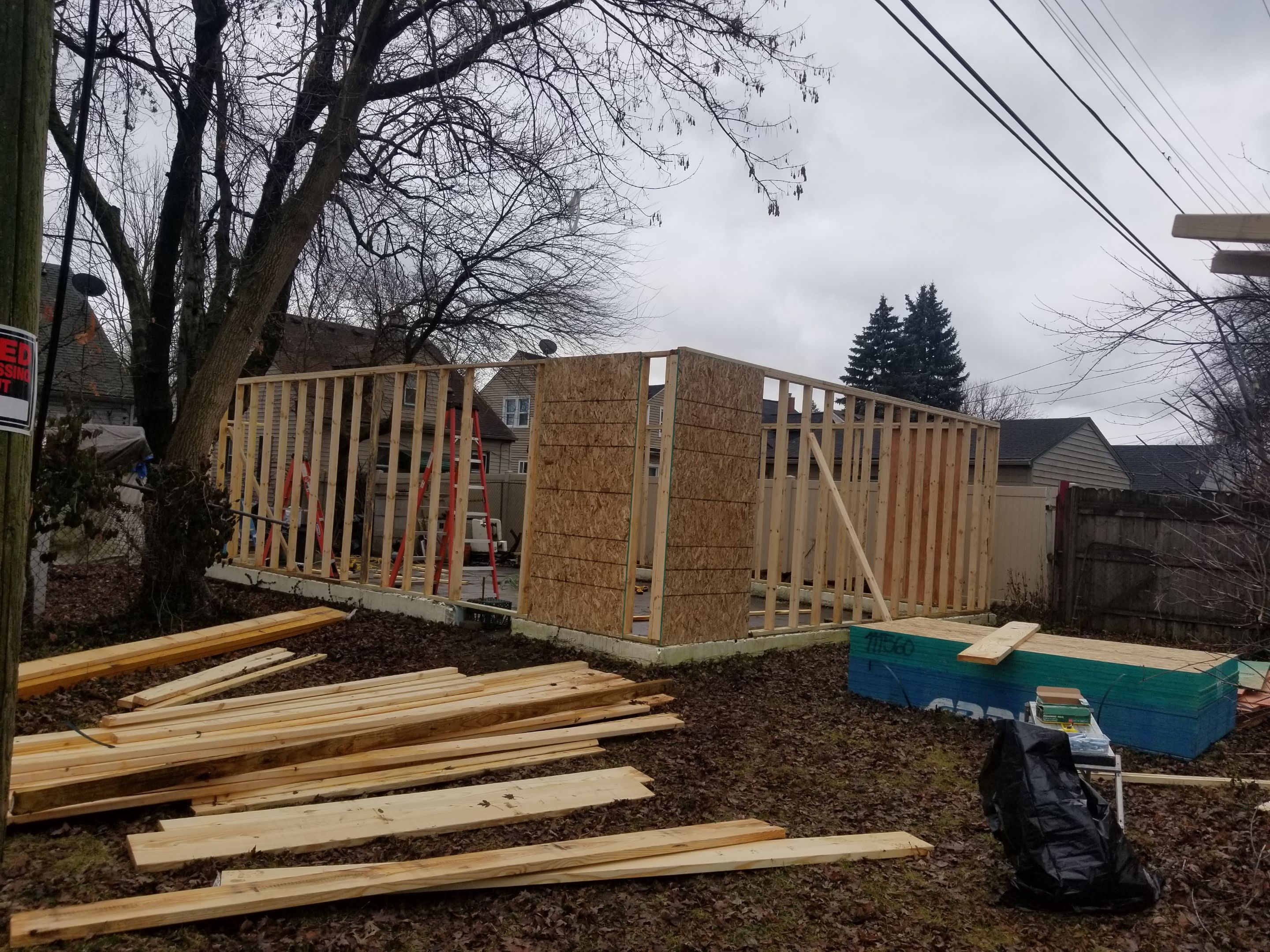 New Garage Build  by Northwest Construction 