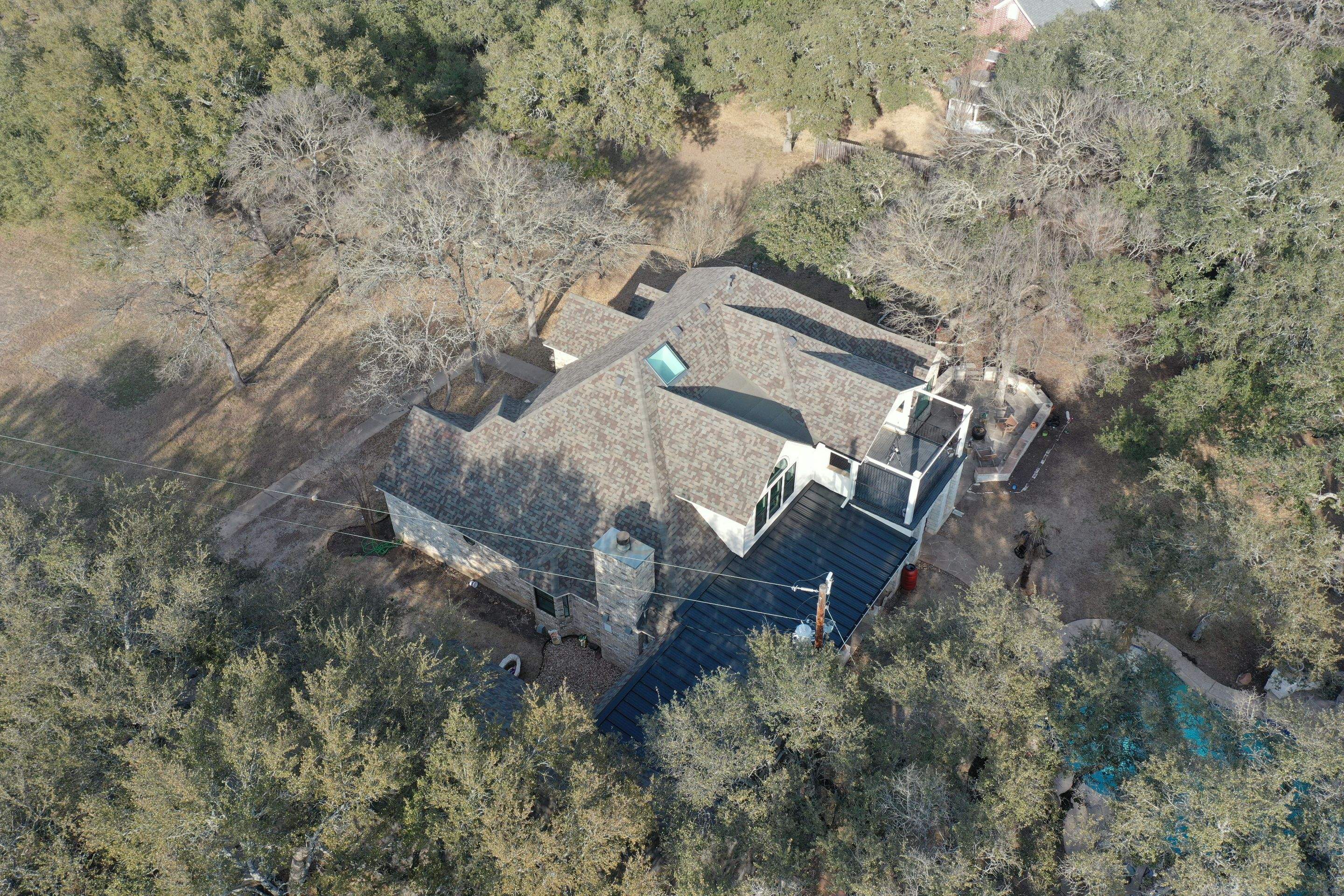 Residential Roof Replacement using Owens Corning Duration by Action Exteriors Austin