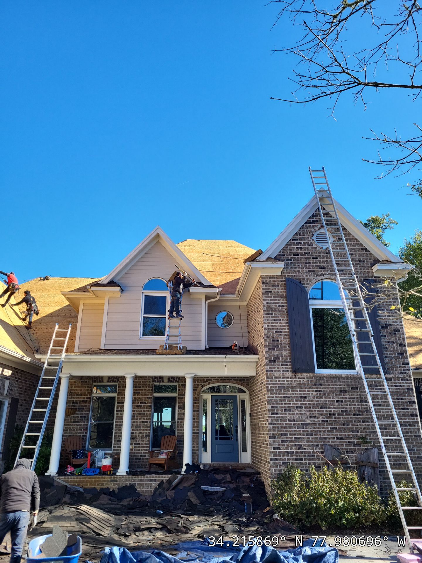Insurance Workscope: Roof, Skylight, and Siding Replacement in Leland, NC by RGR Construction and Roofing, LLC