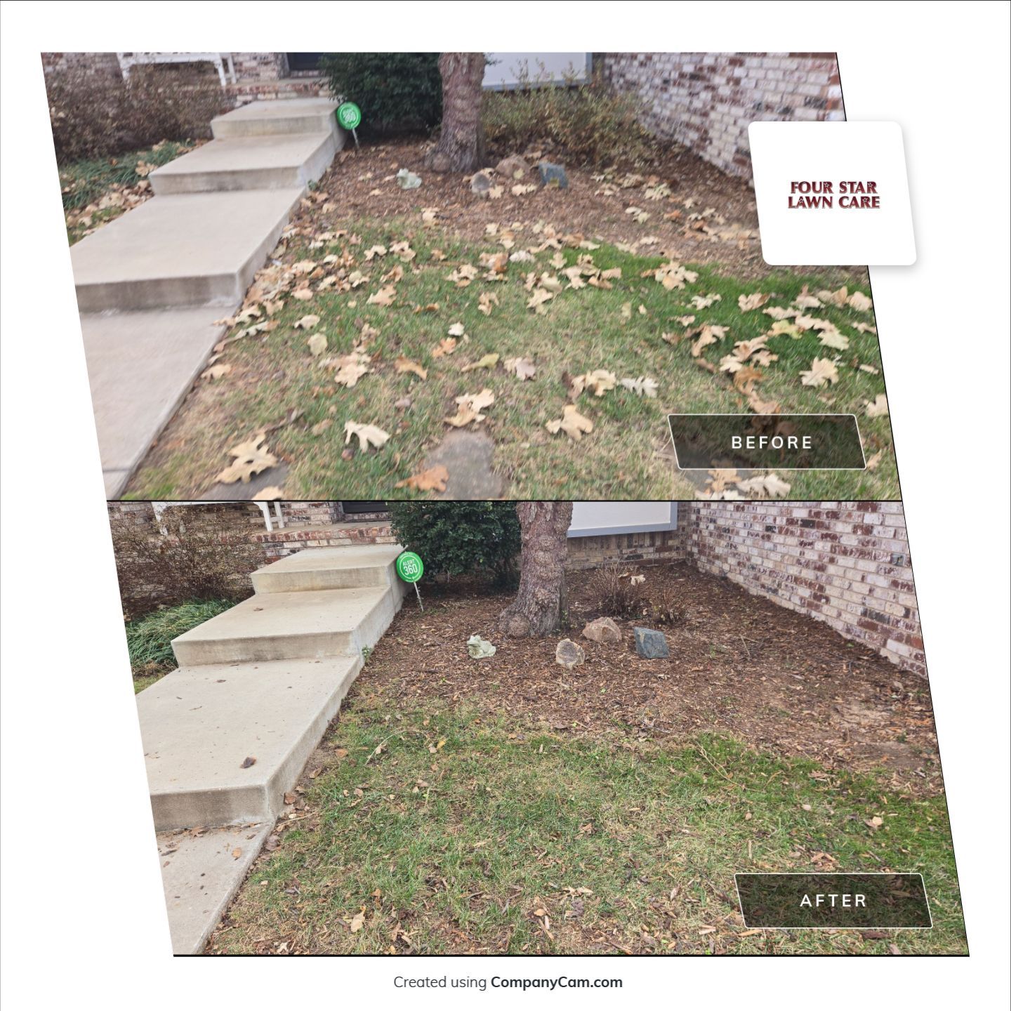 Project in Wichita by Four Star Lawn Care