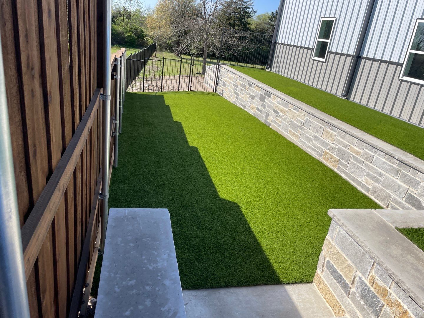 Project in Waxahachie by Turf Concepts
