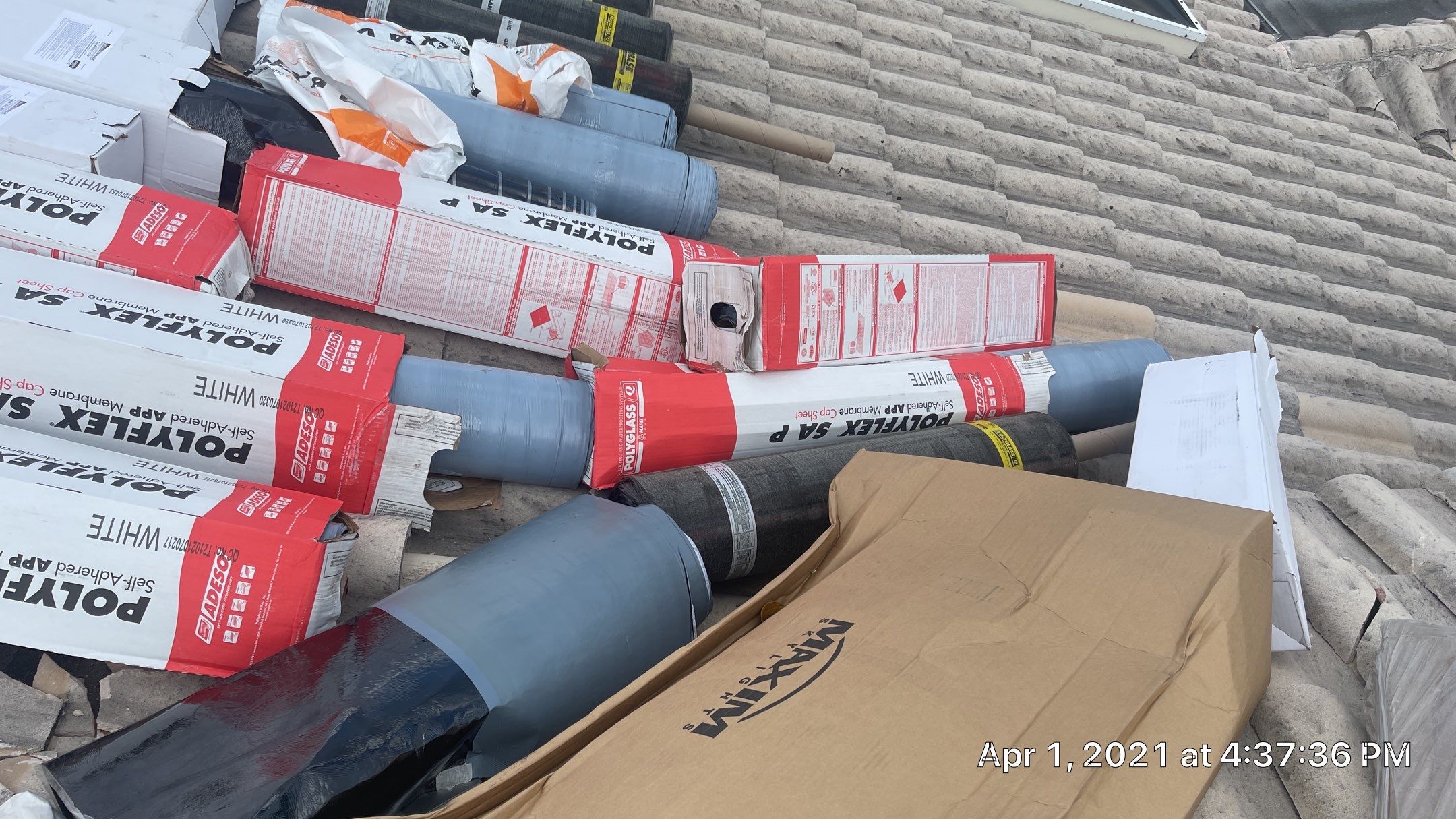 Residential Roofing Installation using 1" Nail strip metal roof by BLUES BROTHERS CONSTRUCTION CORP