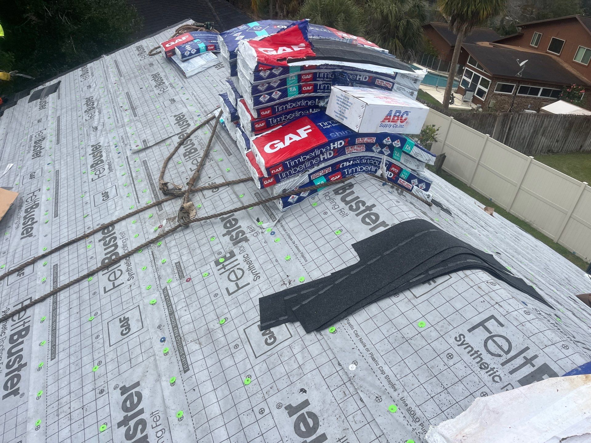 GAF Charcoal Architectural Shingle - Re-roof by Endless Summer Roofing Co.