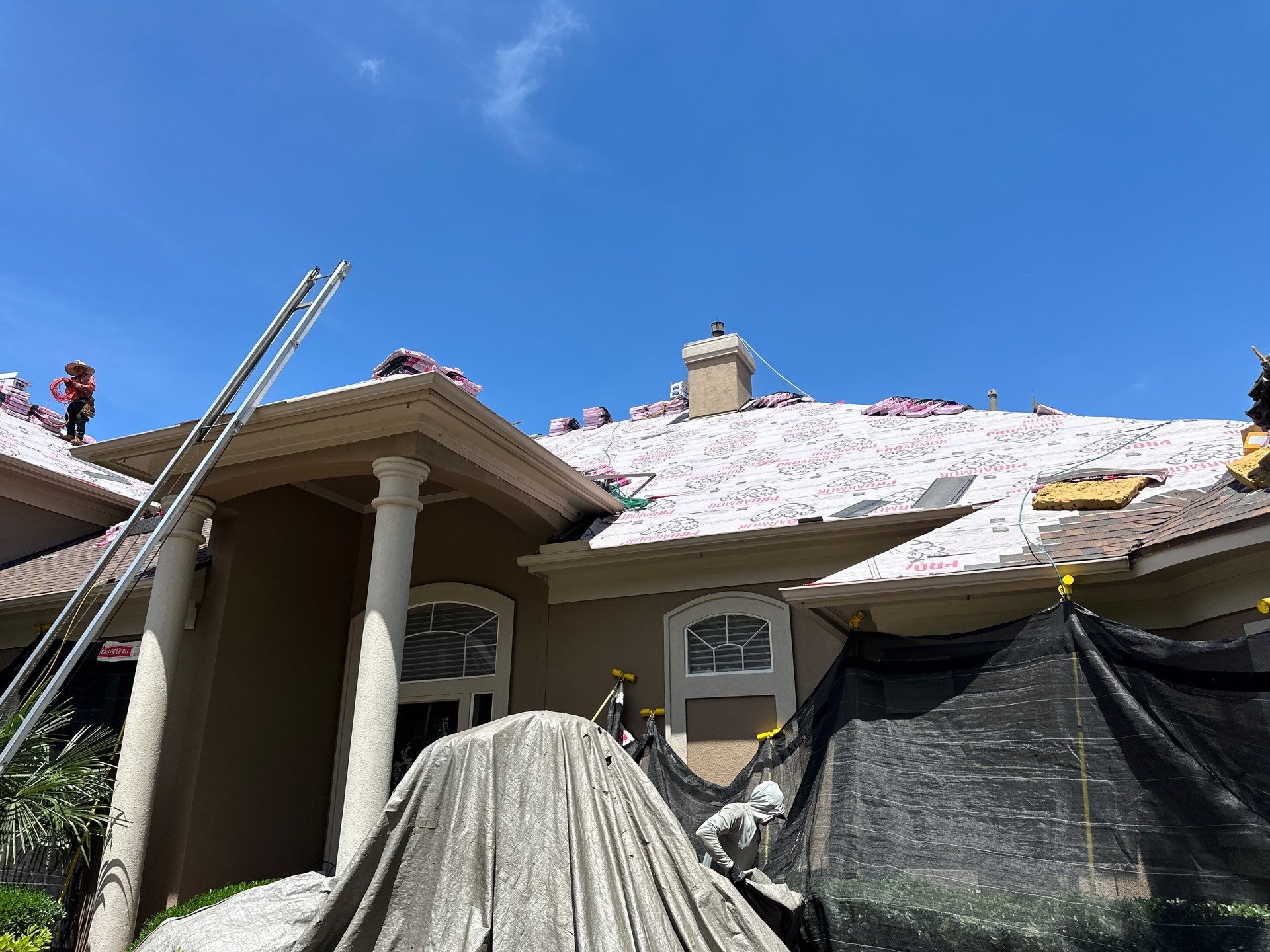Project in Montgomery by Motion Roofing
