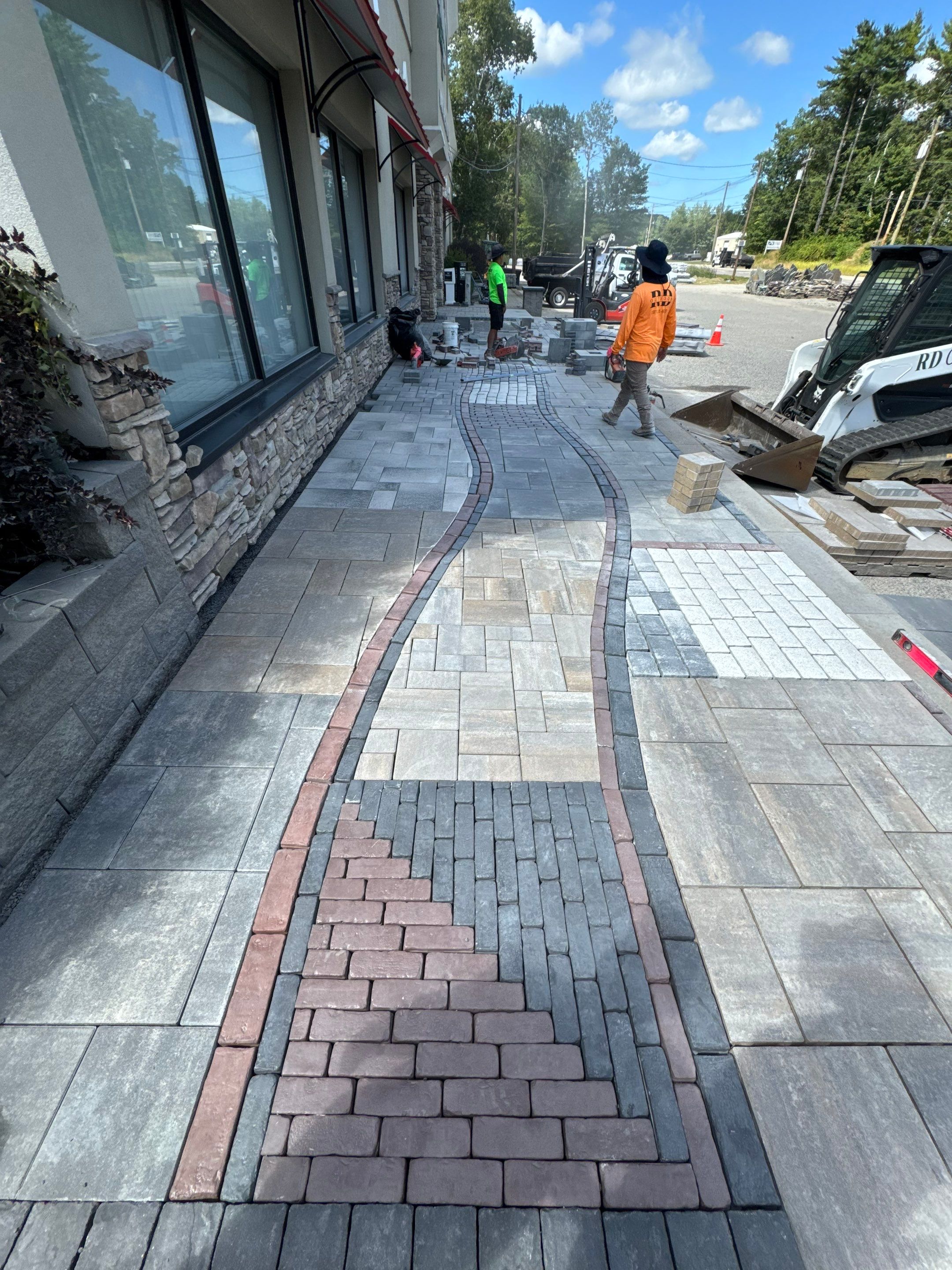 Project in Kittery, Maine by RD outdoor Landscape Services