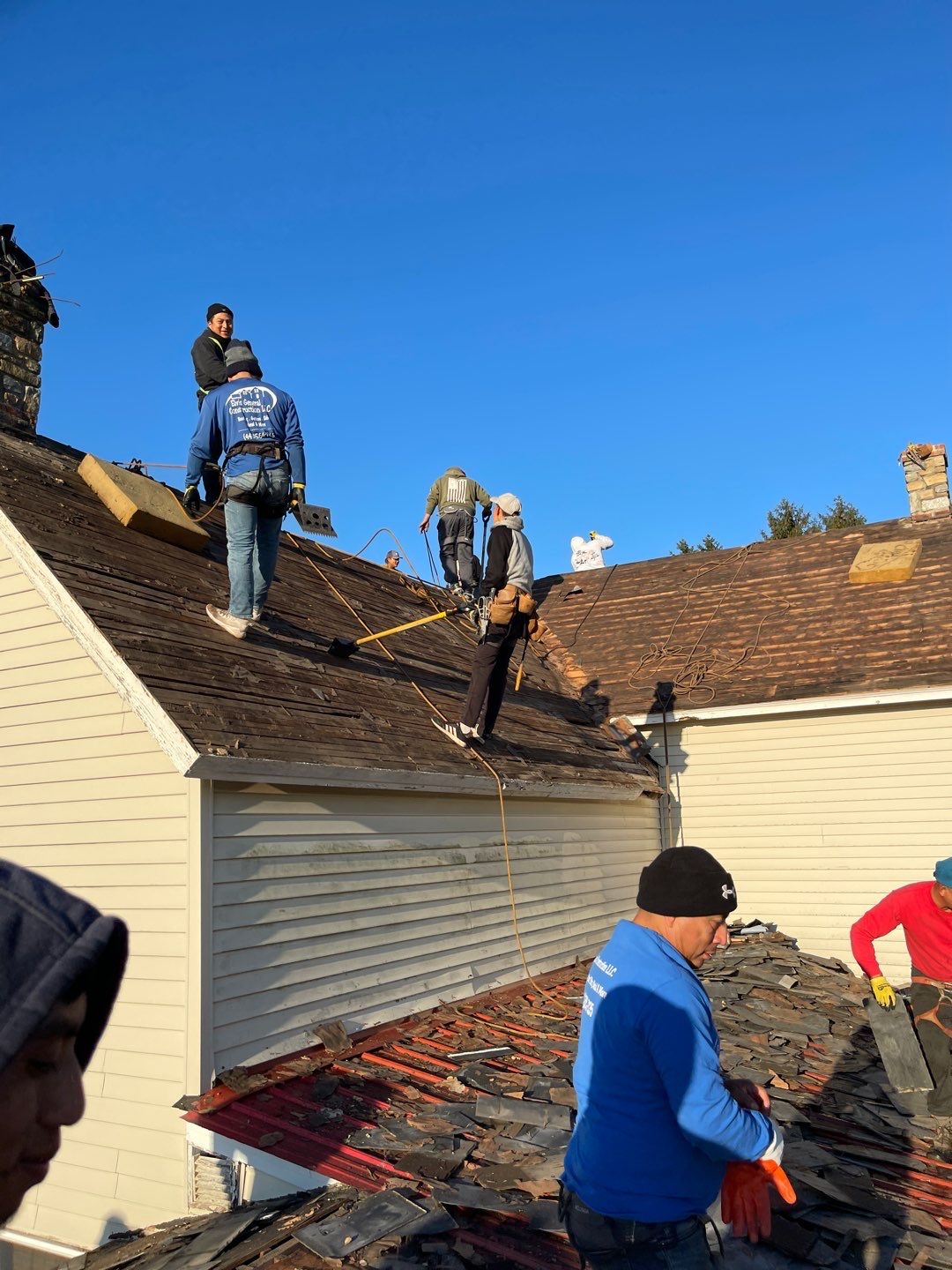 Complete Exterior Home Make Over in Maryland by Elvis General Construction LLC