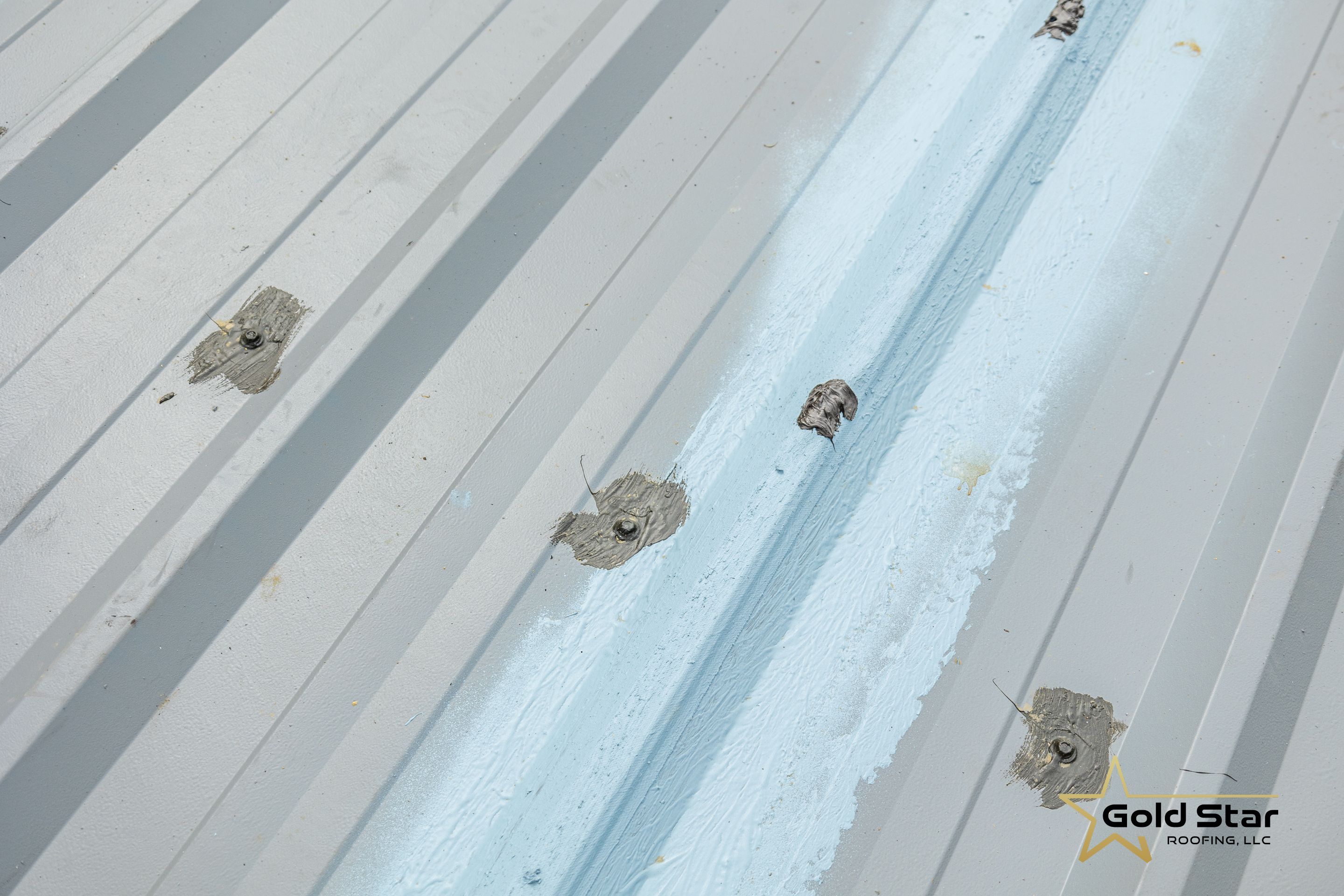 Berea Ohio Metal Roof Coating by Gold Star Roofing LLC 
