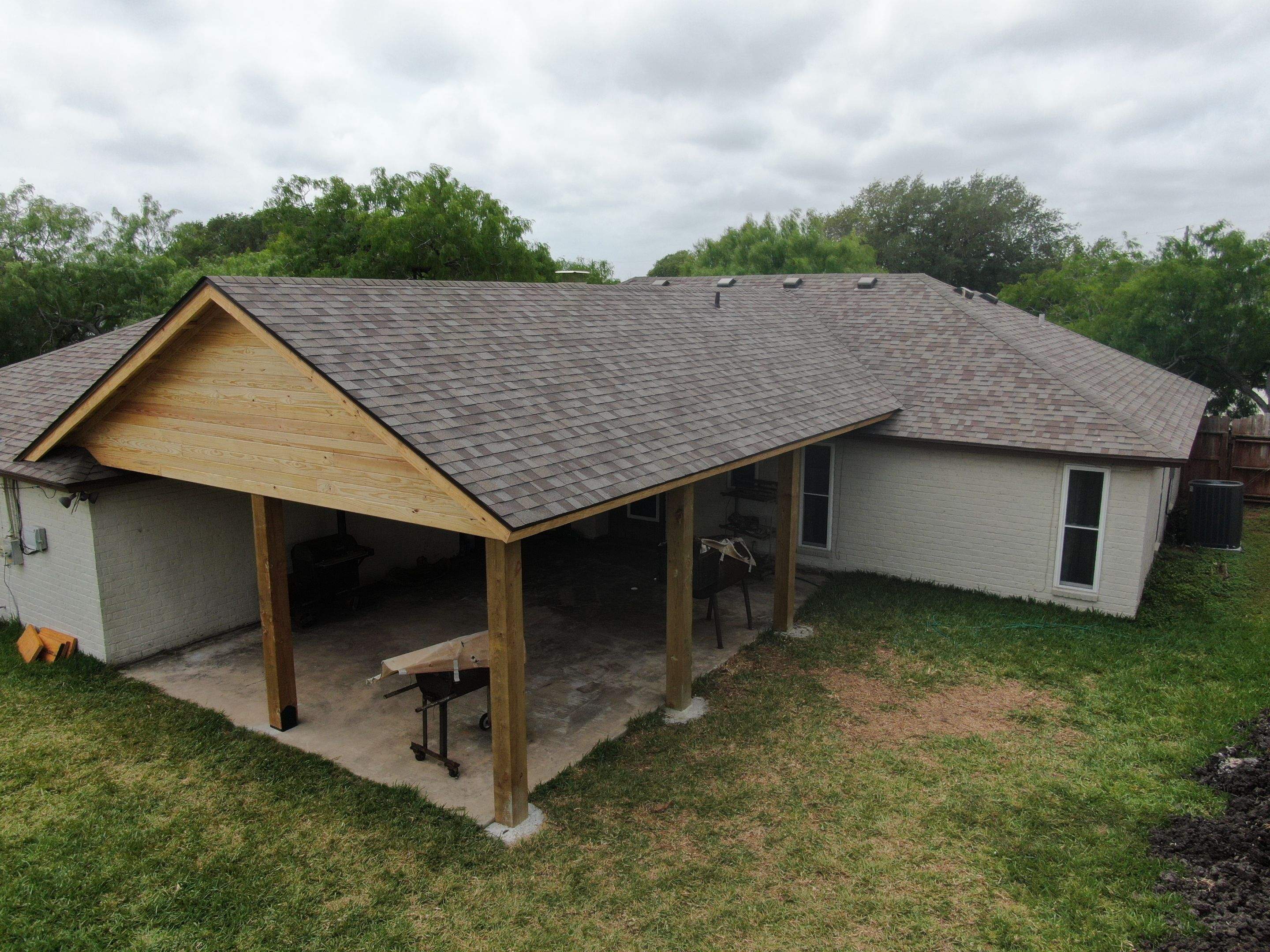 Patio Cathedral by Bayfront Roofing and Construction
