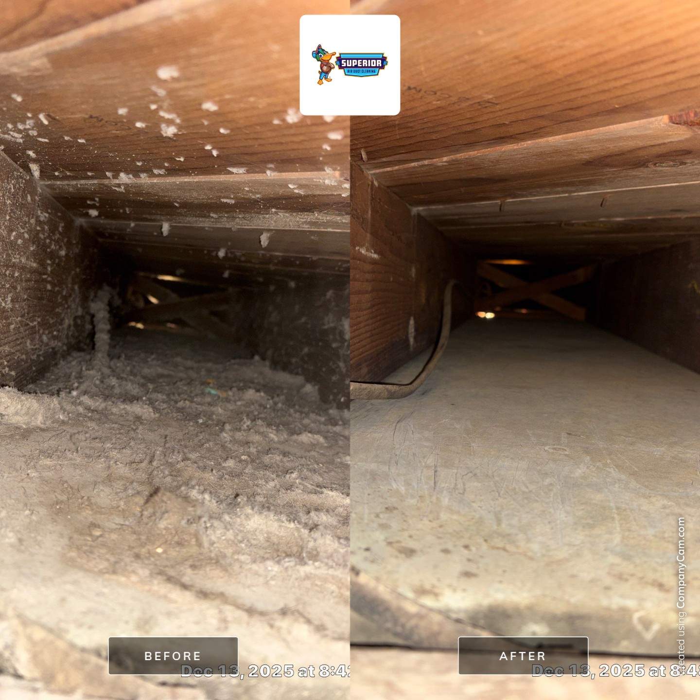 Air Duct Cleaning With a Vacuum Truck in Ellwood City, PA by Superior Air Duct Cleaning
