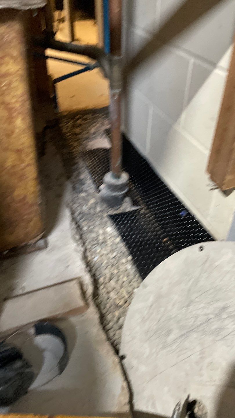 Drain Tile, Sump Pump & Buried Discharge in Columbia Heights by Waterproofing Northeast