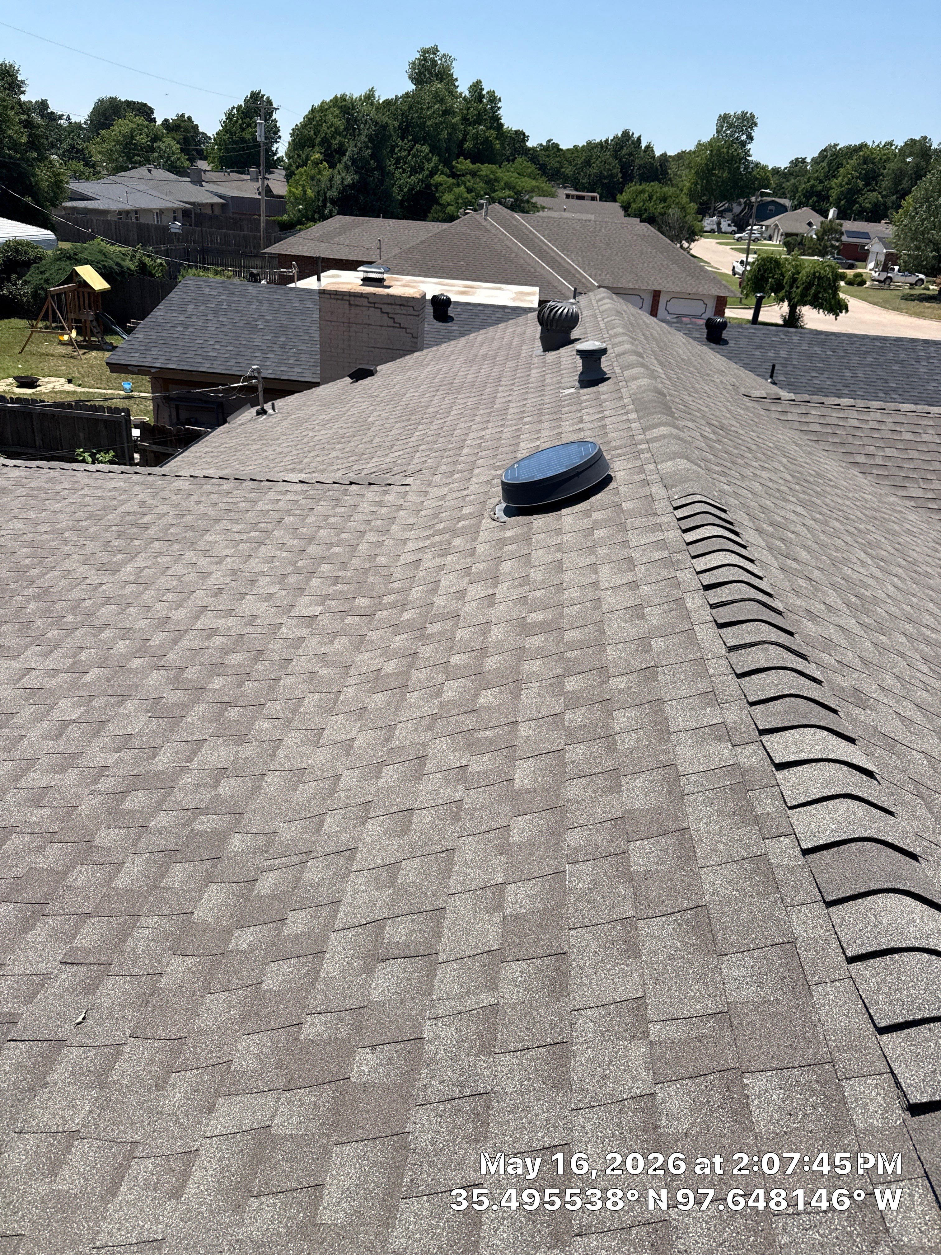 Project in Bethany by OAK Roofing Restoration 
