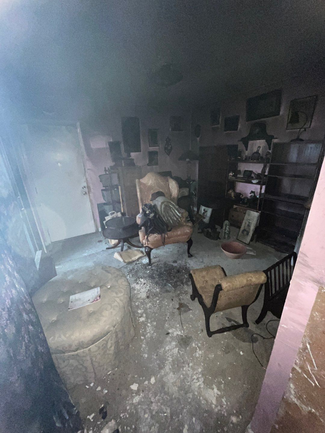 Fire Loss with Asbestos Abatement by EAS Environmental, LLC.