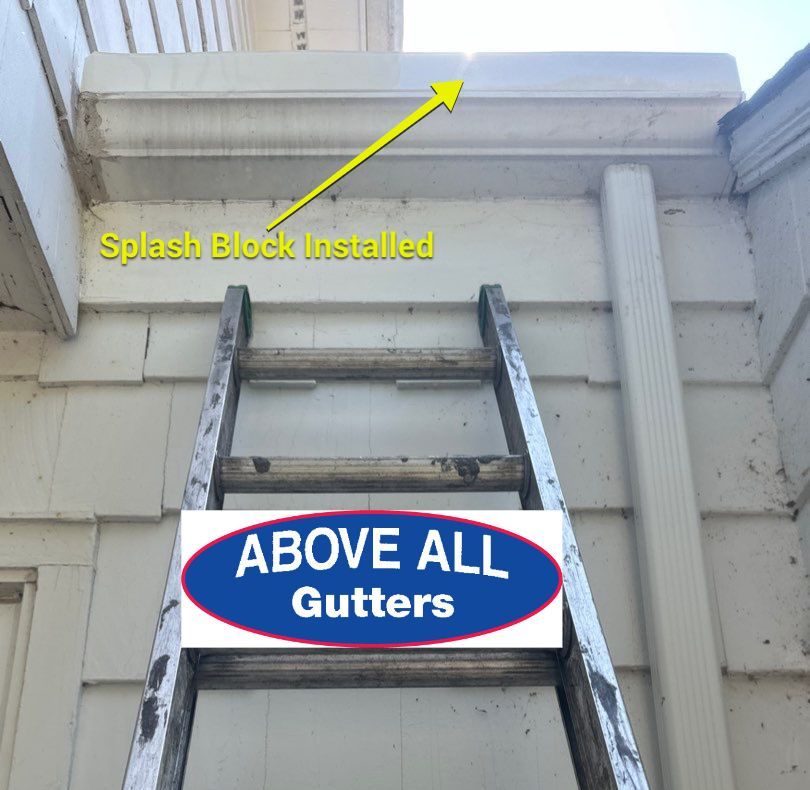 Foam Insert Removal and Microguard Installation by Above All Gutters 