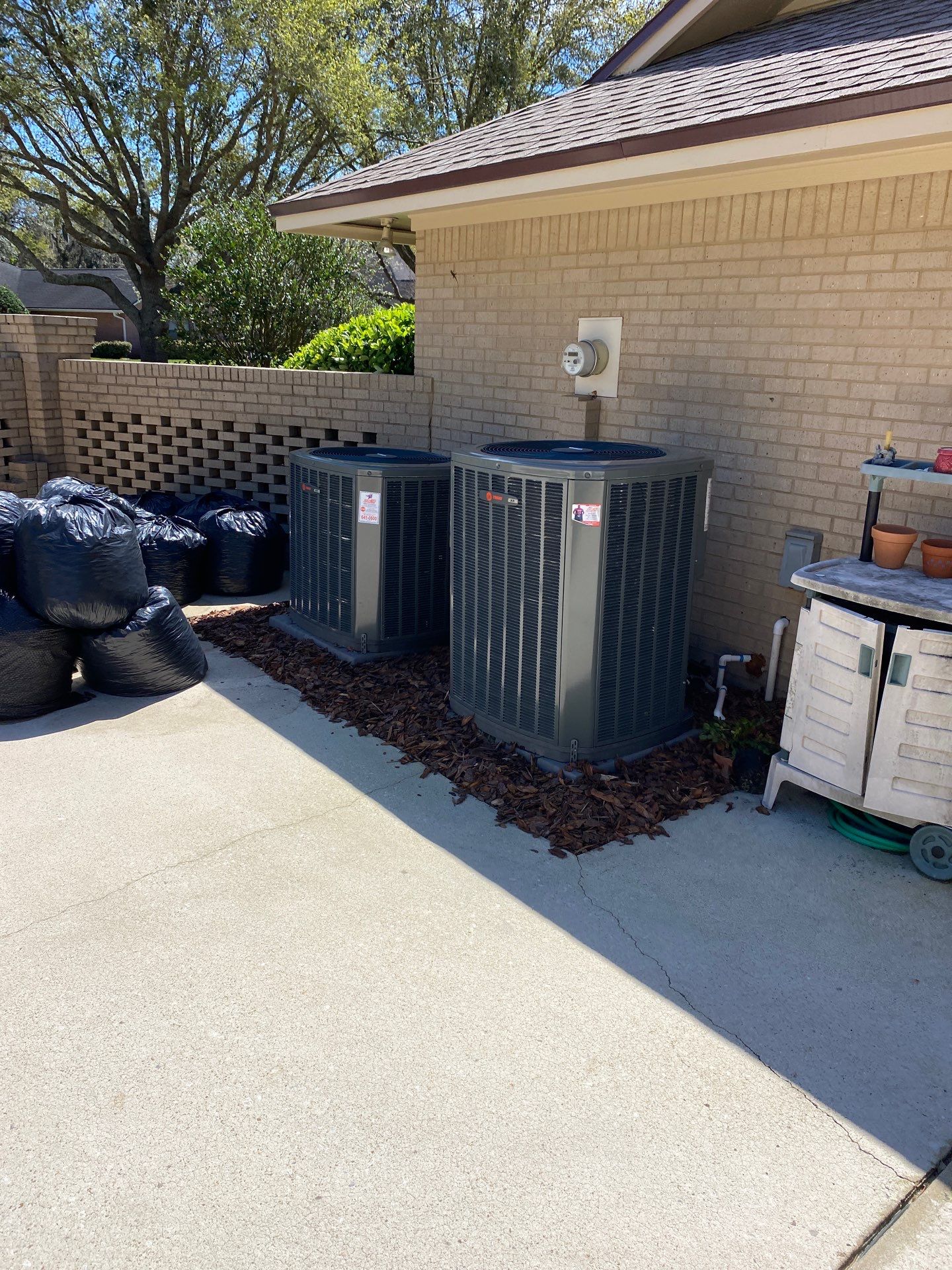 Deerwood Resident | Pine Bark Install by ProGreen Services