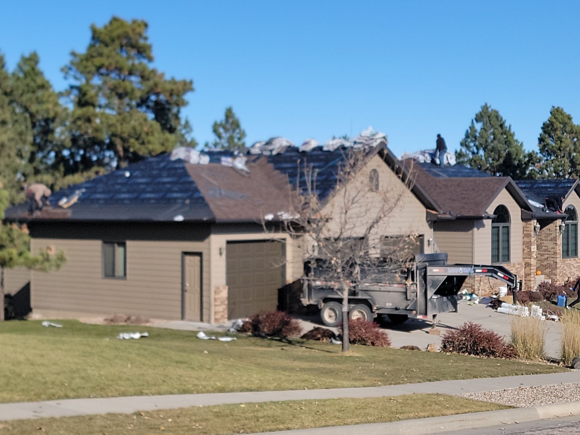 Residential Roofing Installation using Malarkey Shingles by Weather-Tite Exteriors LLC