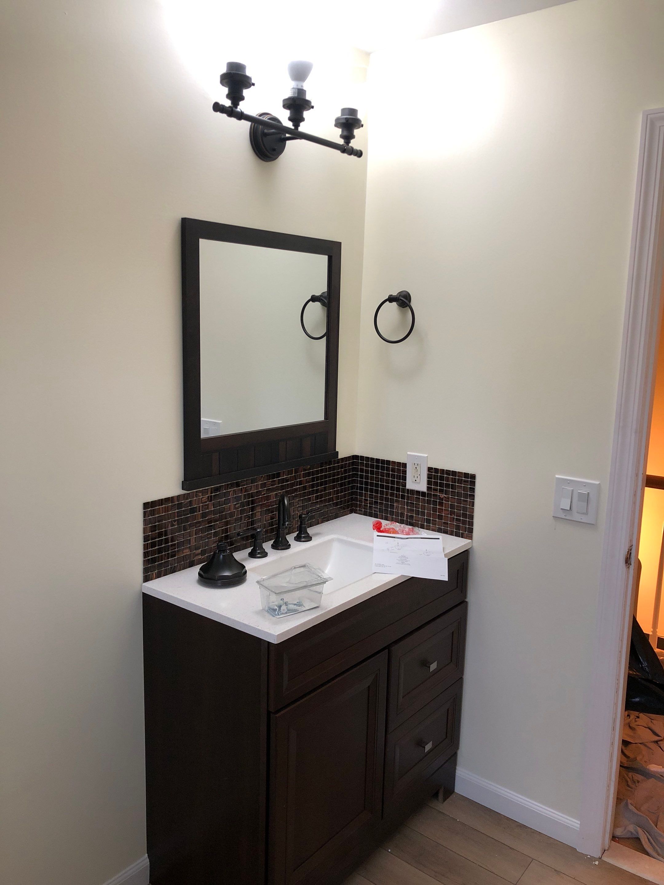 Bathroom Remodel using Tile by Home Concepts Construction