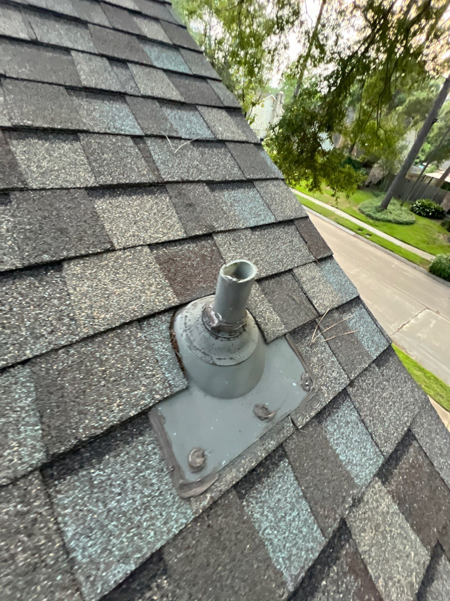Commercial Roofing Repair using Owen's Corning Duration (Lifetime) Shingles by Roof Repair Company