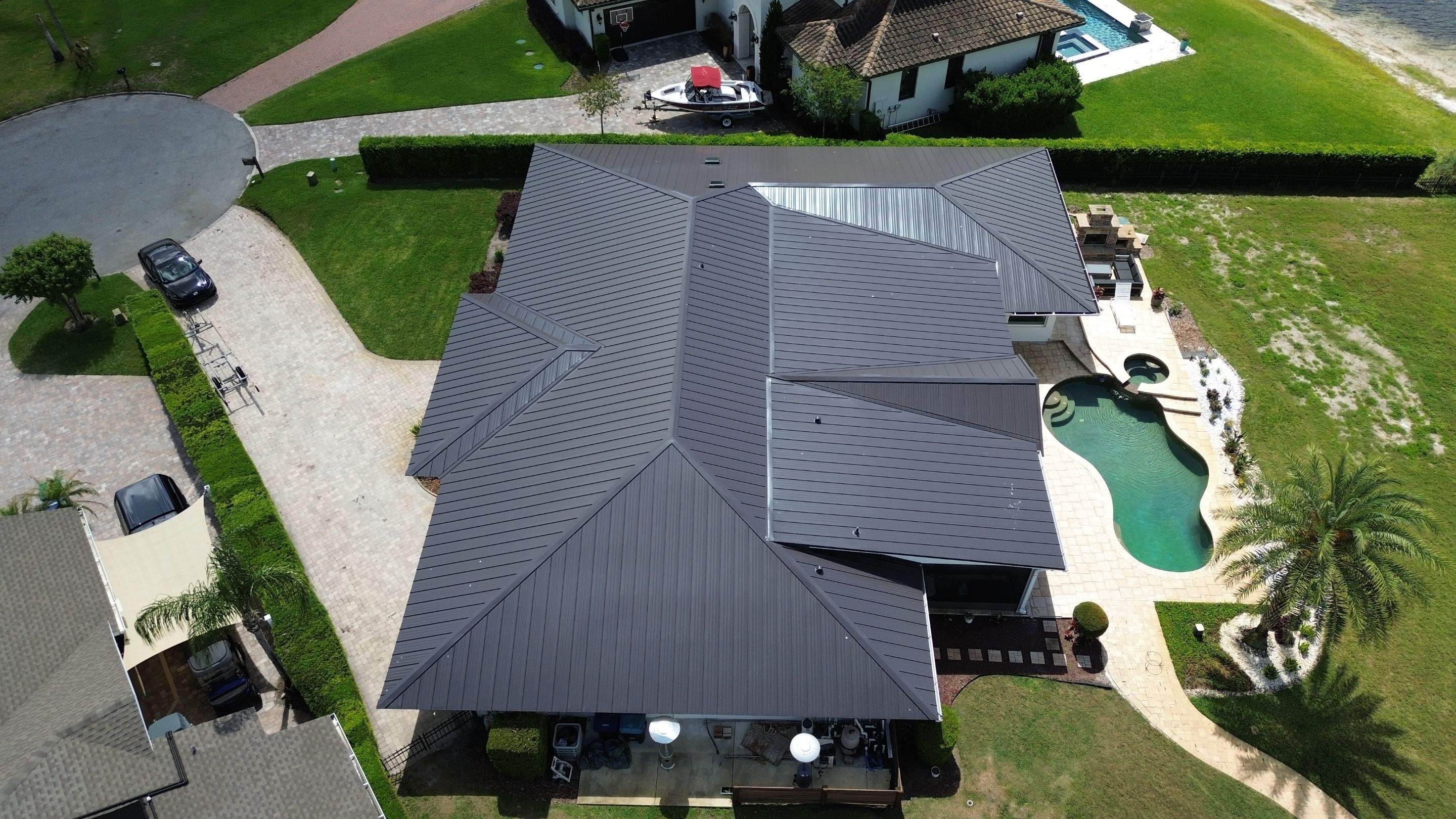 Metal Standing seam in Orlando FL by Gold Key Roofing