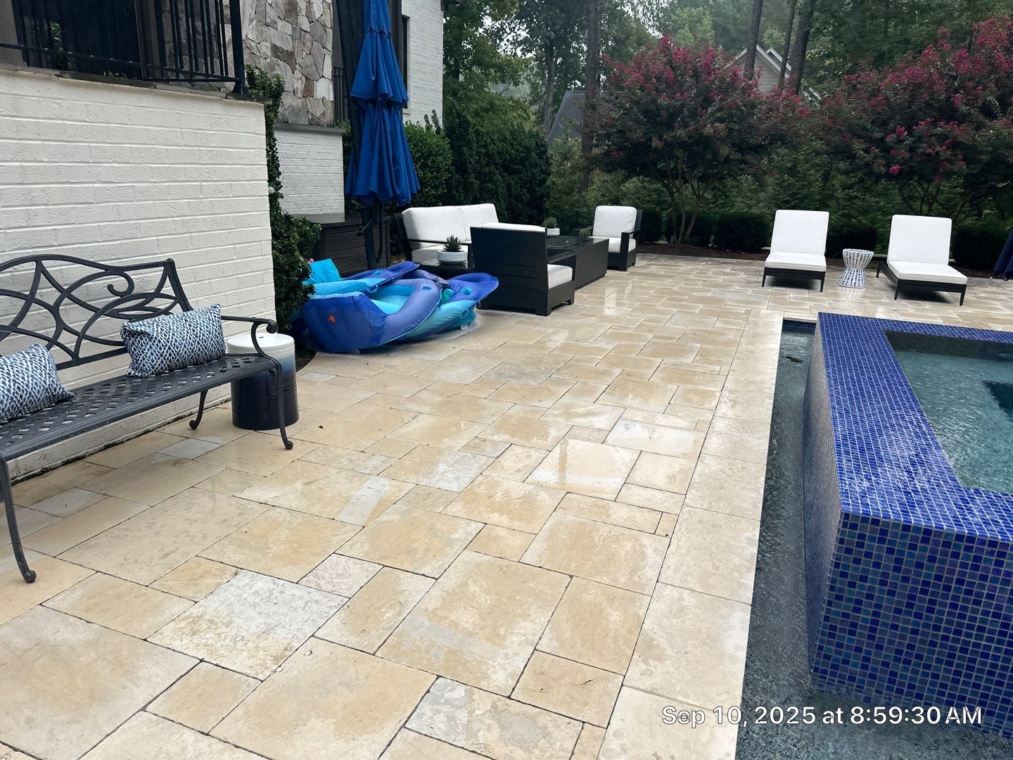 Pool Deck using Concrete Sealant by DuraSeal