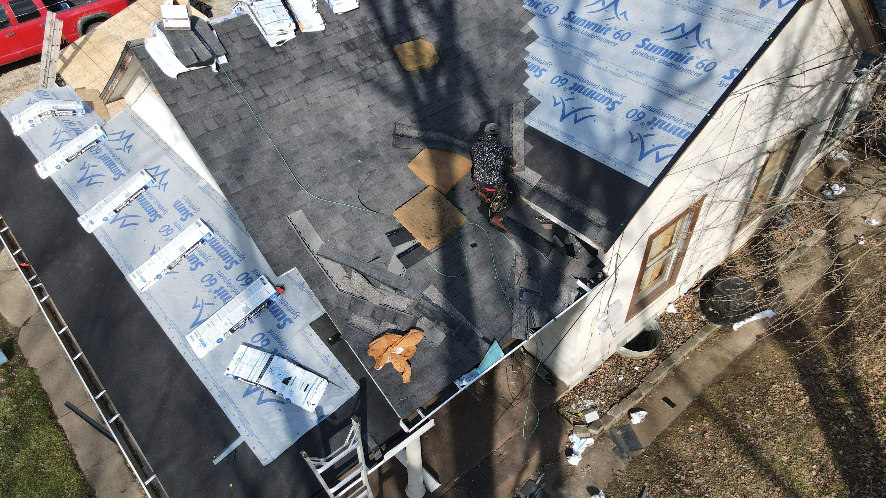 3 Layers and full Re-Deck!!!! by Tamlin Roofing