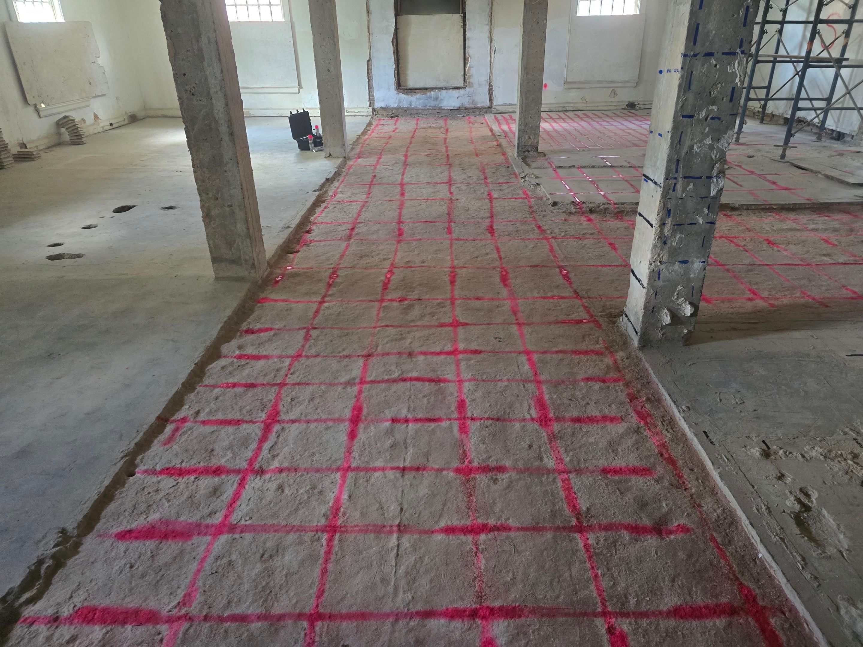 Concrete Scanning using Concrete GPR Scanner by Alsip Locating Service, LLC