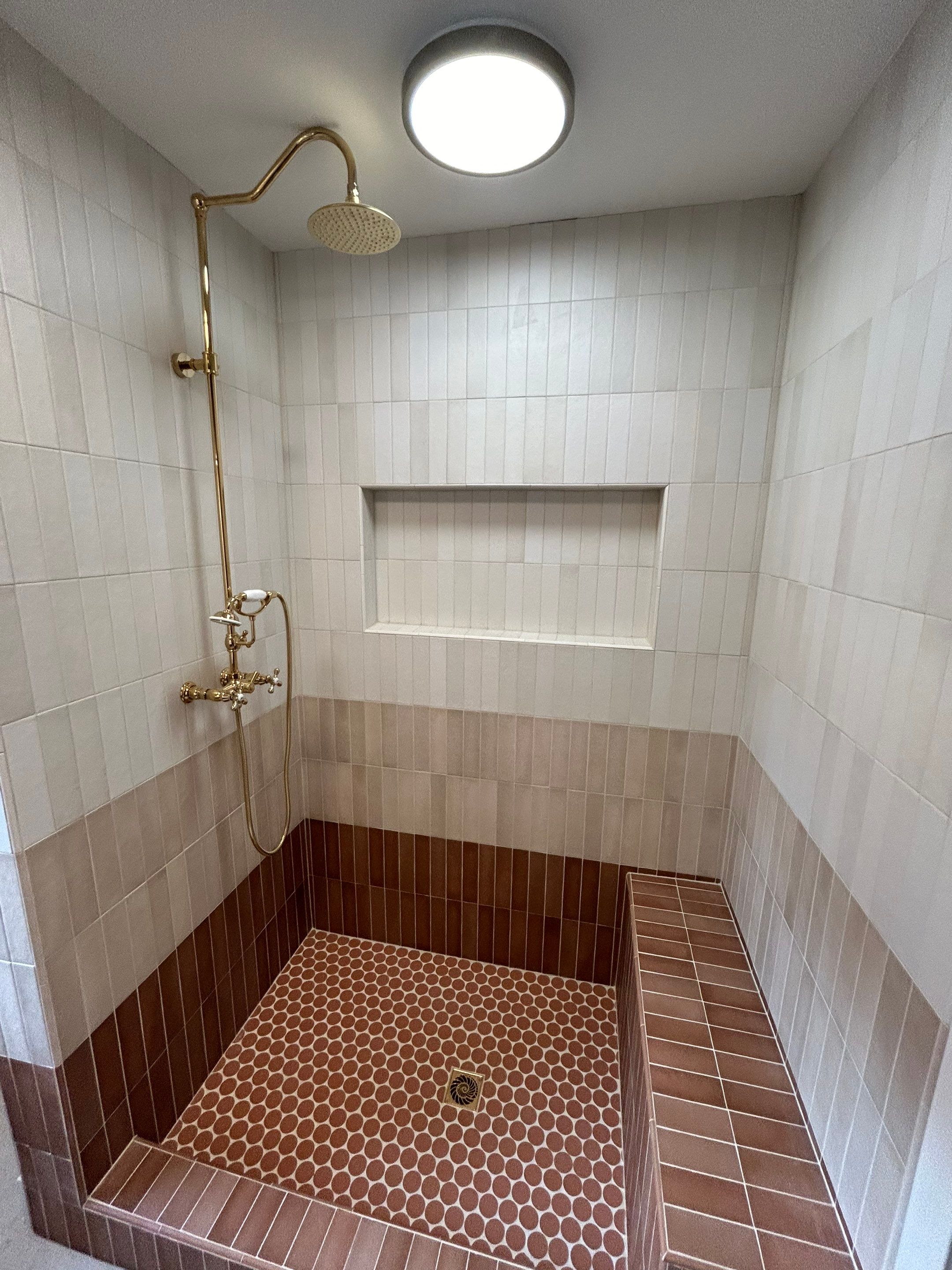 Gorgeous Full Bathroom Remodel  by Footprints Floors of Nashville
