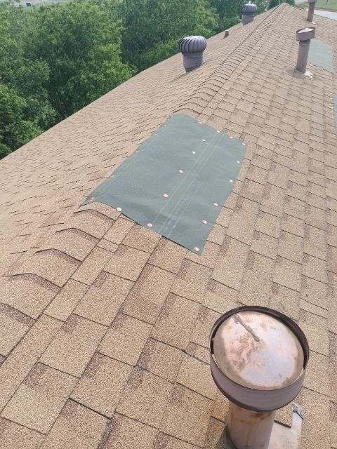 Commercial Roofing Installation using ATLAS Pinnacle Pristine Shingles by Harvey Roofing & Construction