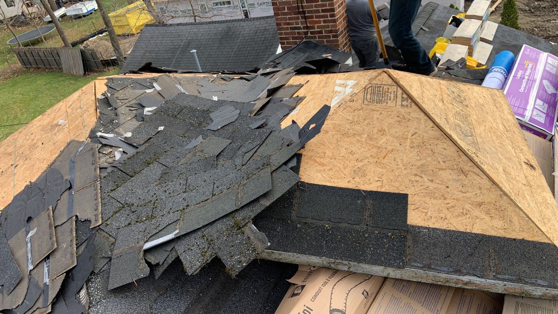Roof Replacement using CertainTeed Landmark by 180 Contractors