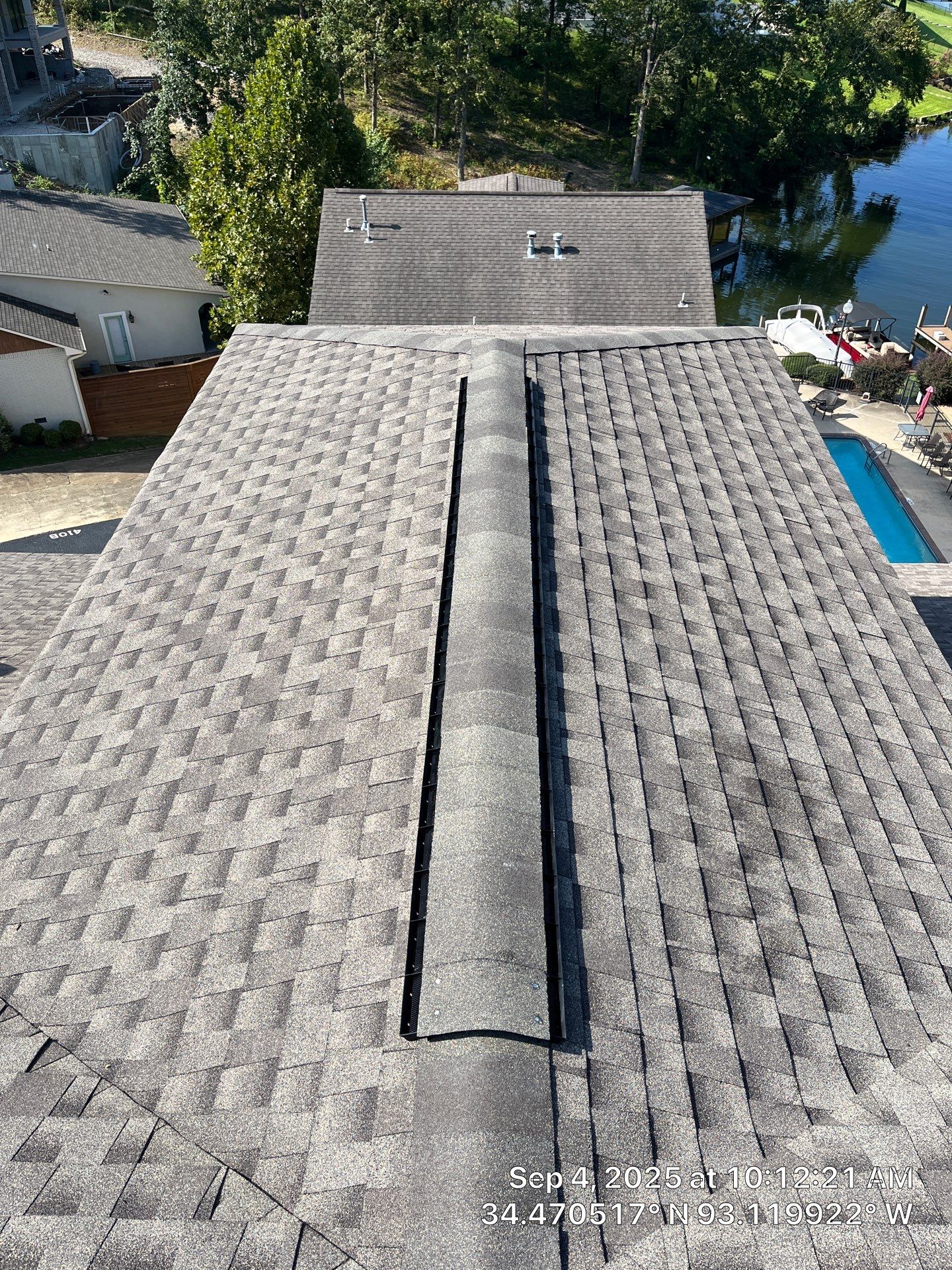 Multi-Unit Architectural Shingle Roof Replacement in Hot Springs Arkansas by Temple Roofing and Exteriors