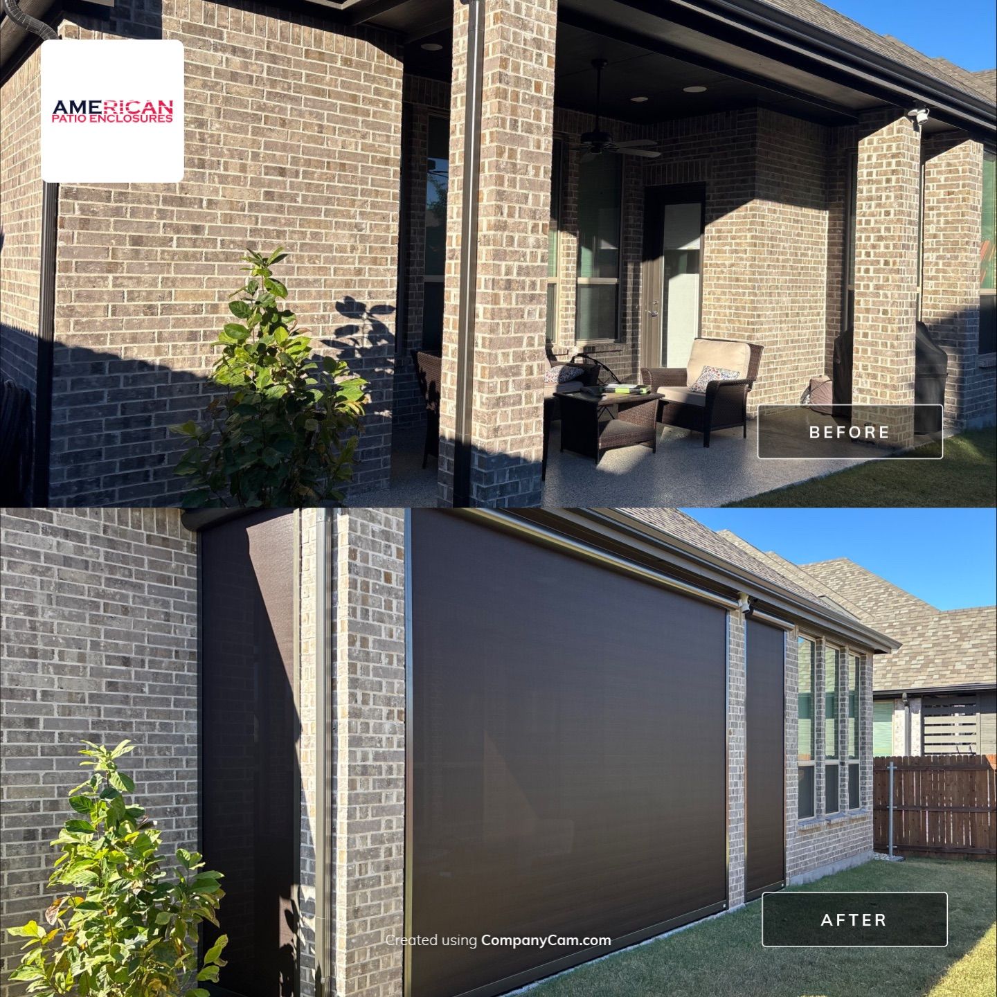 Project in Fort Worth by American Patio Enclosures