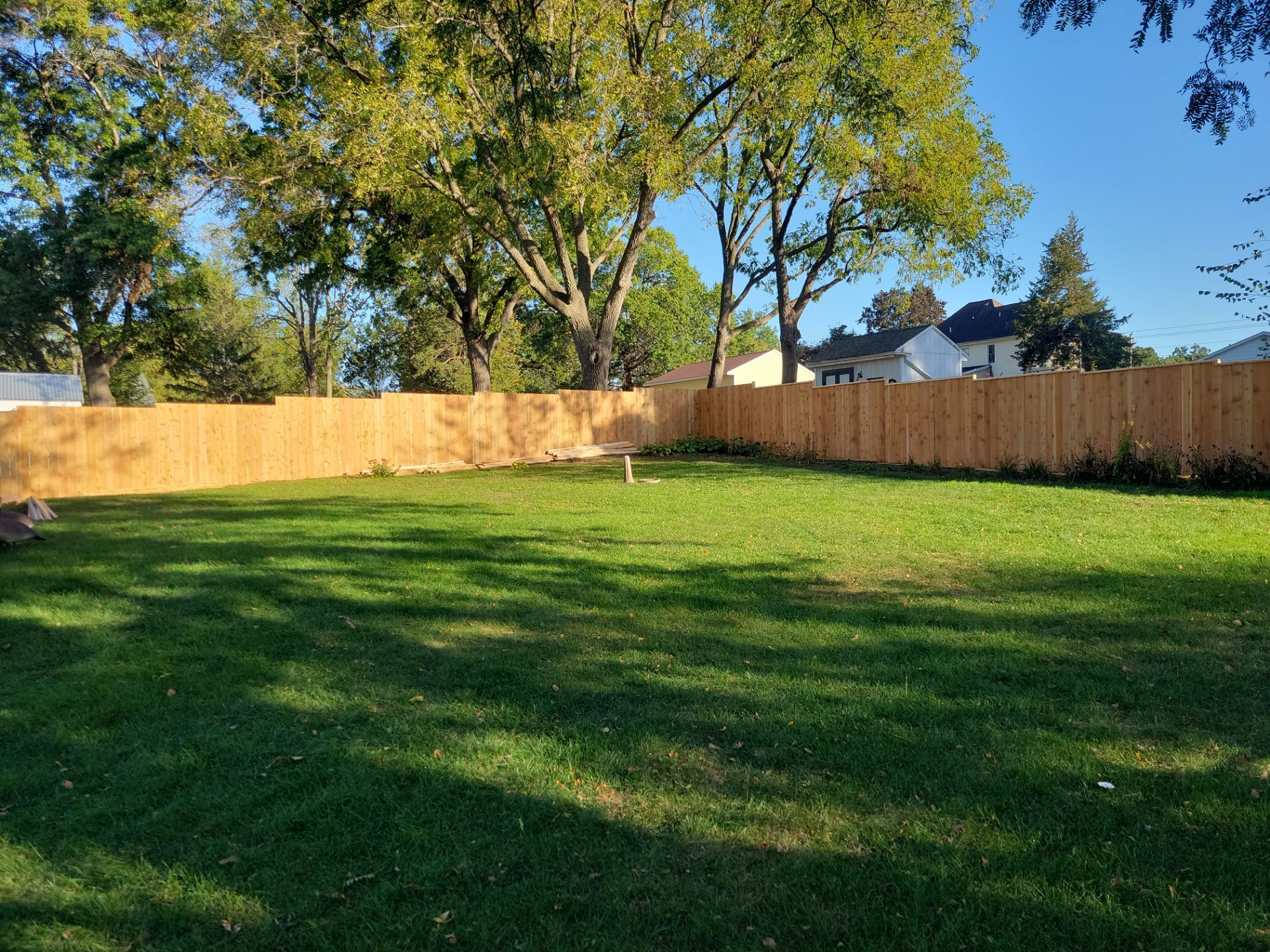 Project in Cedar Falls by Perfect Picket Fence and Stain