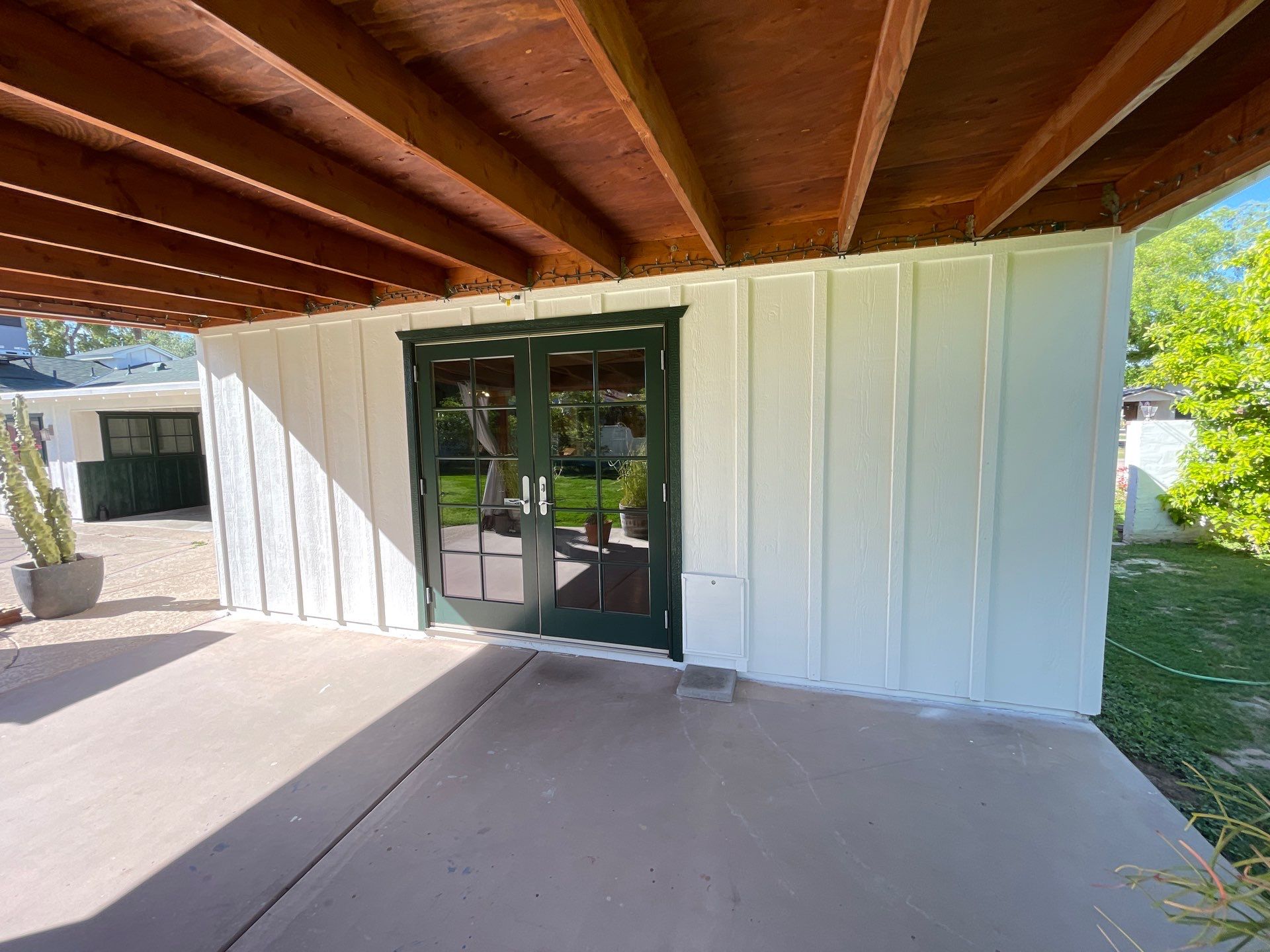 Wagon Wheel - A Stunning Home Exterior Makeover with Dunn Edwards Paints in Phoenix, AZ by Double G Painting Contractors, LLC