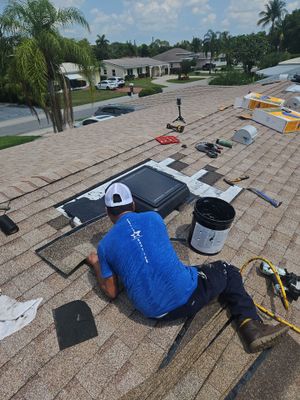 Shingle Roof Replacement and Decking Repair in Boynton Beach