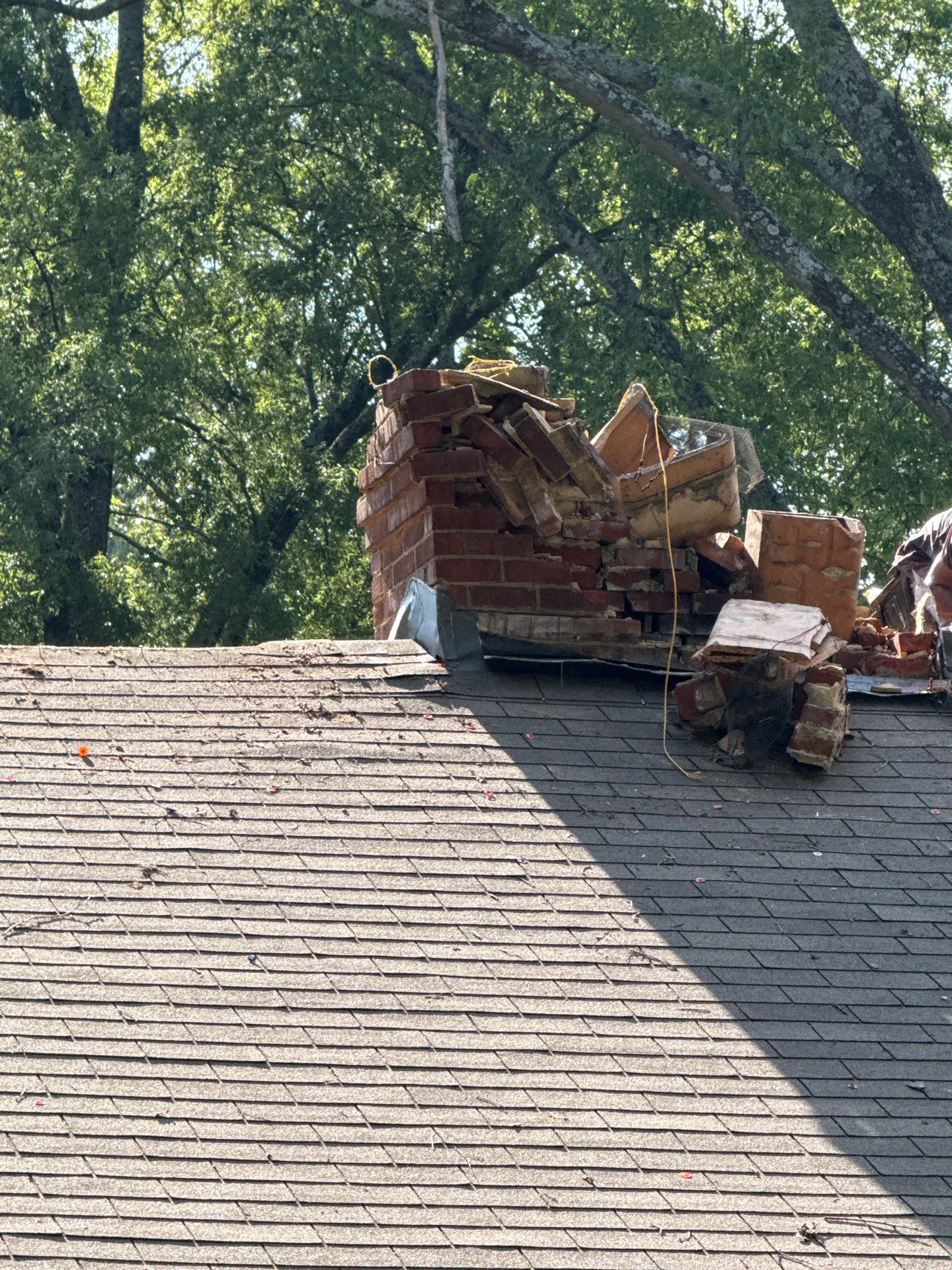 Structural Restoration and Asphalt Shingle Roof Replacement with Interior Repairs in East Memphis by Revival Roofing Services