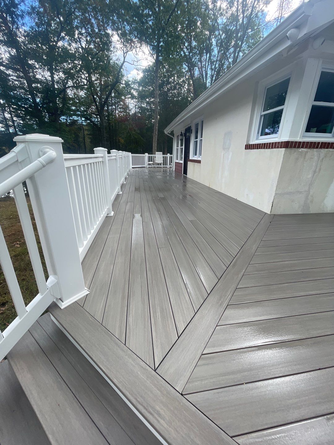 Residential House SoftWash + using High Pressure rinse by SJ Exterior