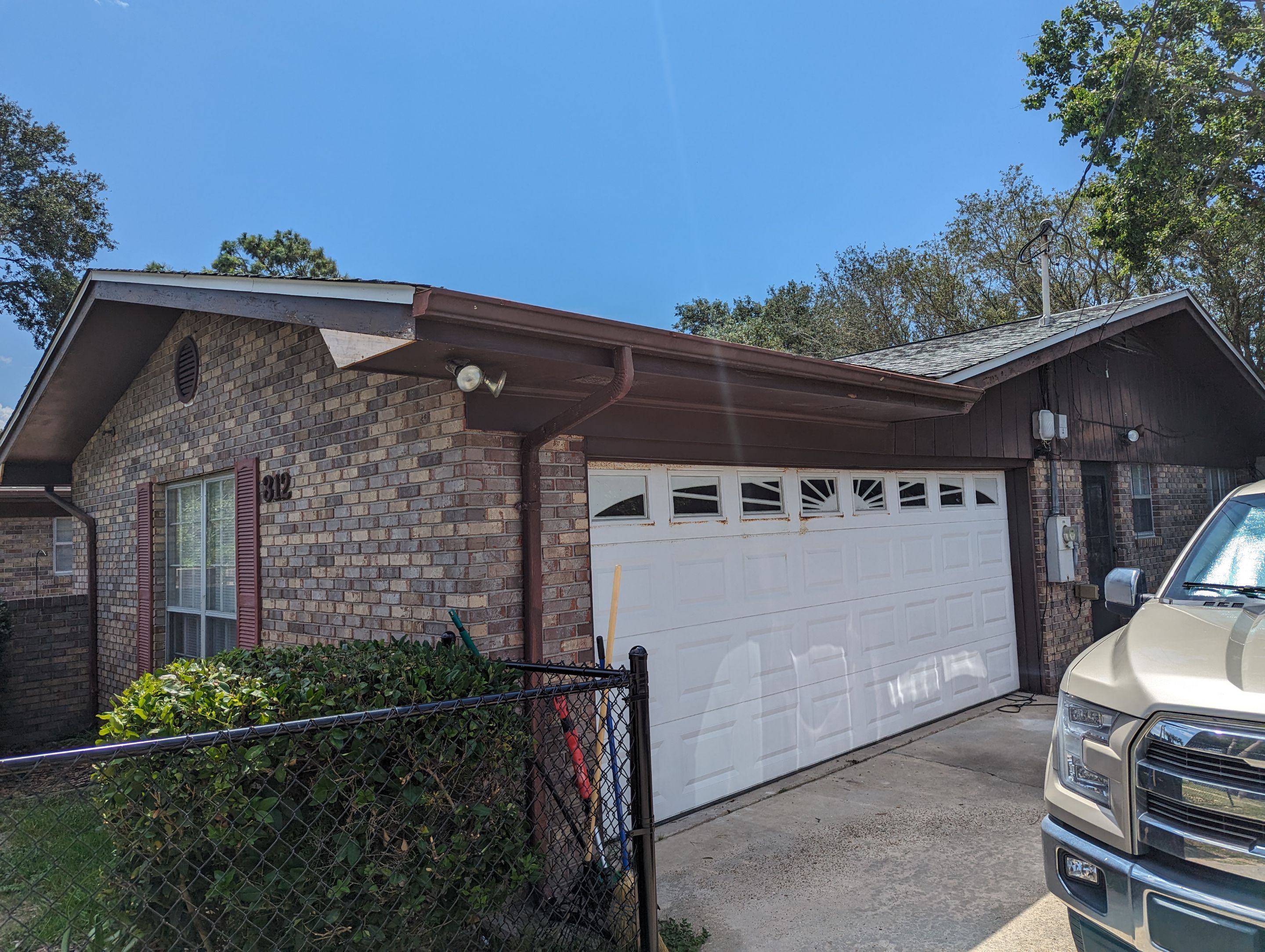 New Gutter Installation in Panama City Beach FL by Gutter Professors