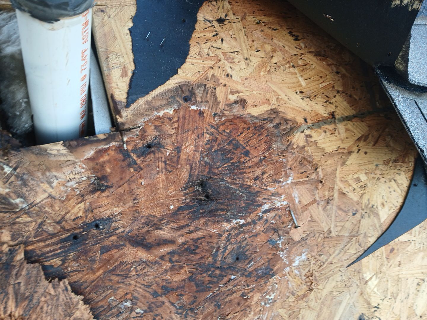Hail Damage using Owen's Corning Duration (Lifetime) Shingles by Roof Repair Company