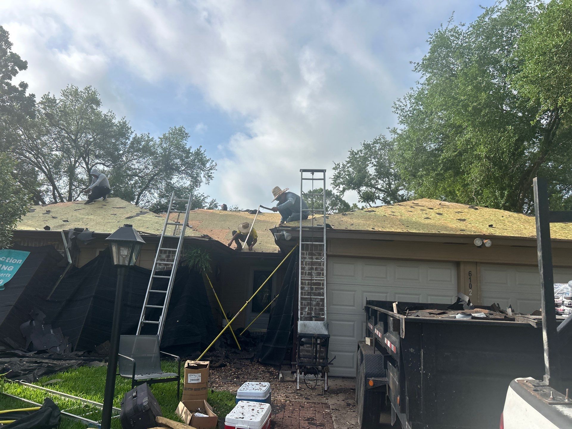 Residential Roof Replacement in Houston, TX by One Legacy United