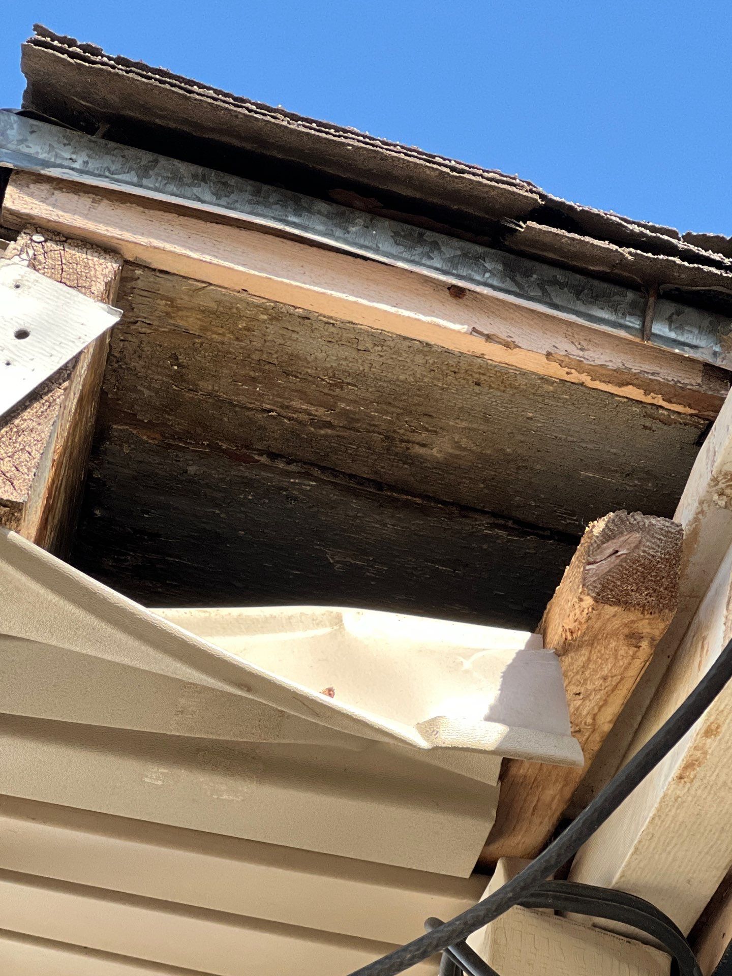 New Roof & Decking Brought to Code. by In & Out Construction & Remodeling, LLC