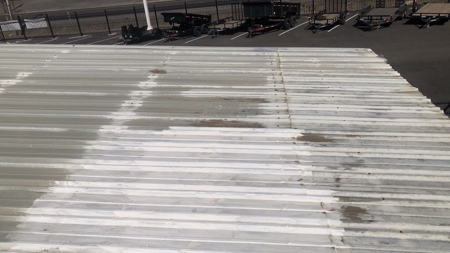 Metal Restoration Roofing system with Benchmark/PUMA XL 20 yr warranty by Straight Edge Roofing Inc