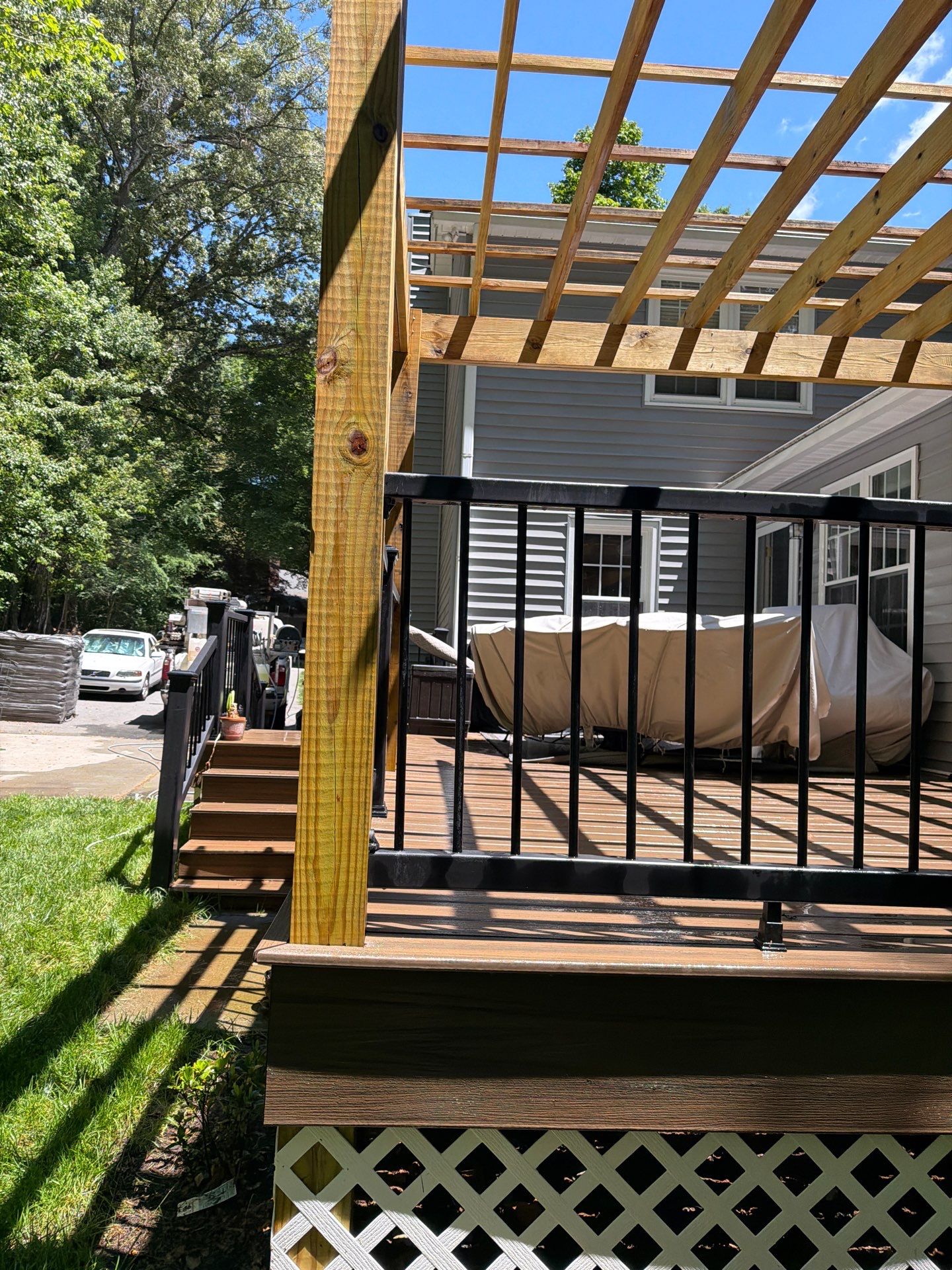 Pergola using Wood Sealant by DuraSeal