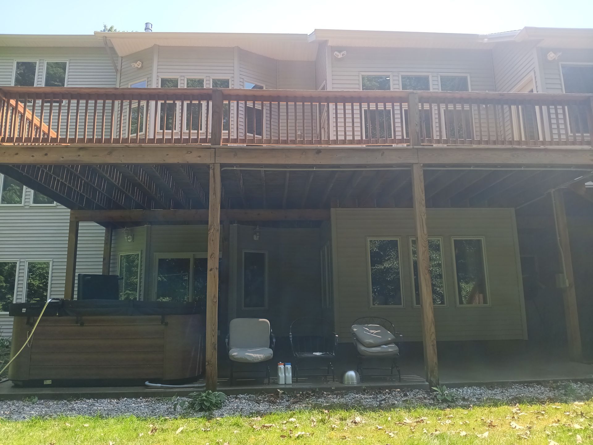 Deck and steps staining! by Gordon Painting