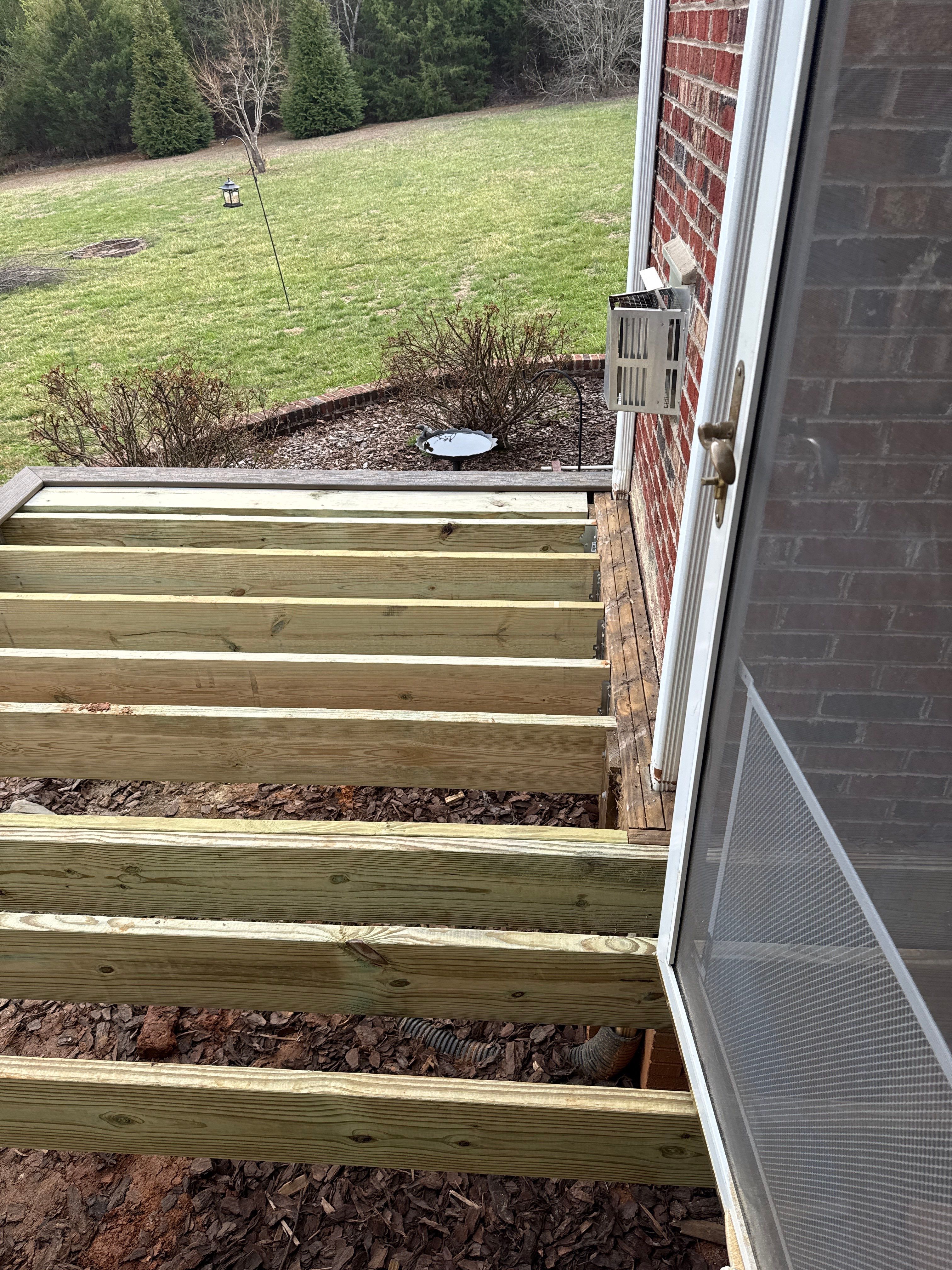 5 Day Deck RebBuild by A Step Above Handy LLC 