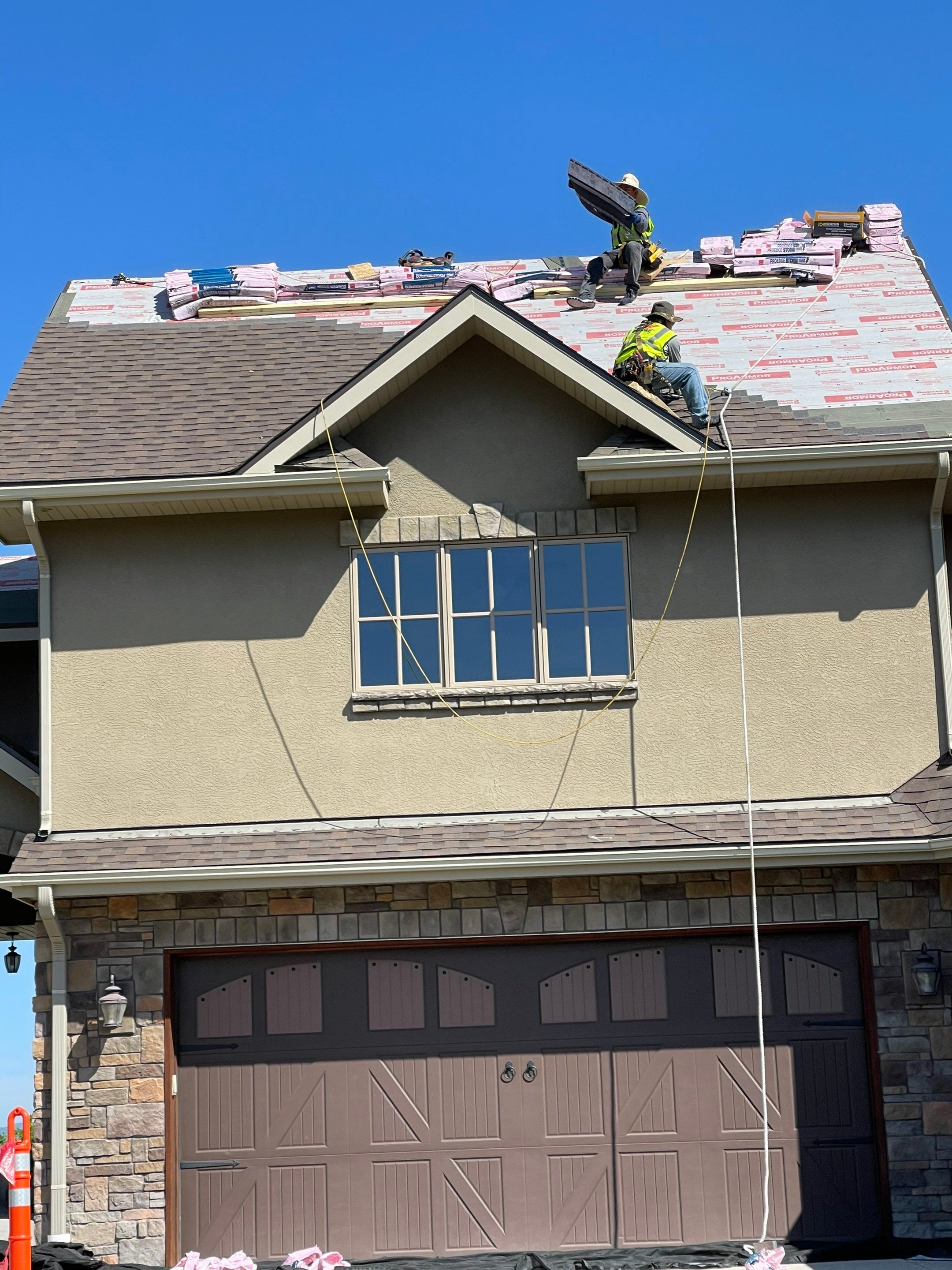 Residential Roofing Installation using Owens Corning TruDefinition Duration STORM by A to Z Roofing