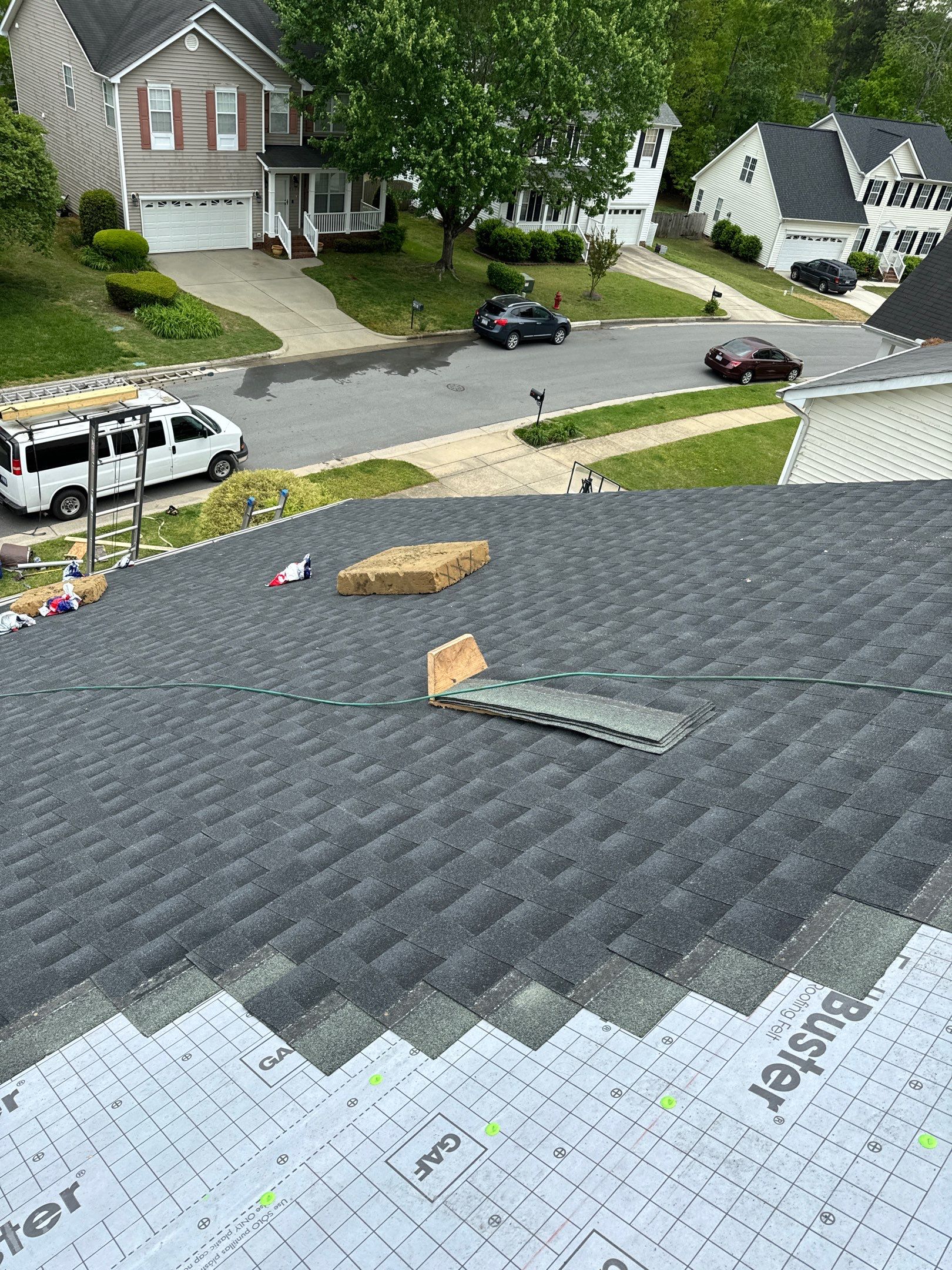 Project in Apex - Timberline HDZ Charcoal  by Pro Performance Roofing