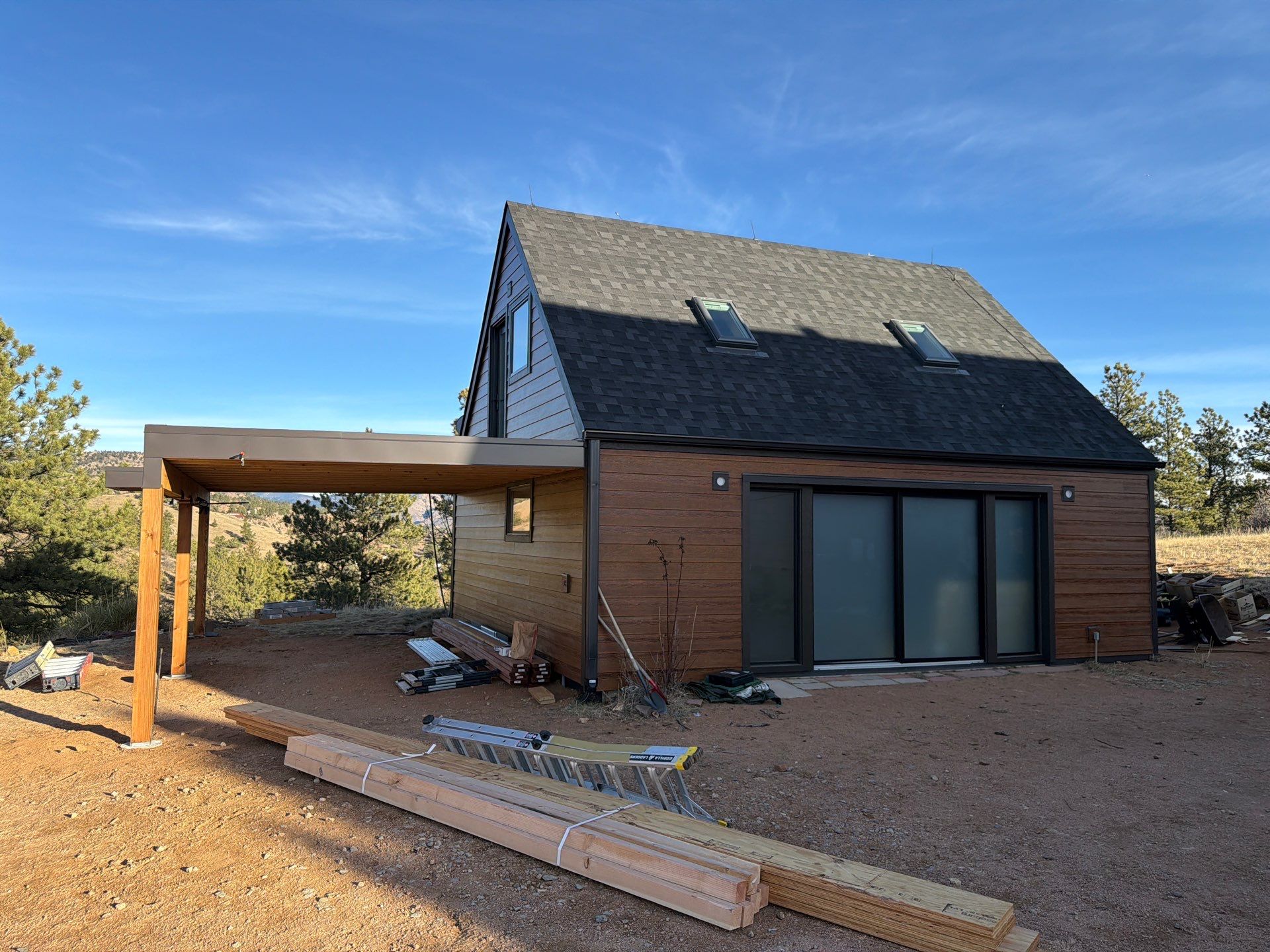 Project in Lyons by Ideal Siding Boulder