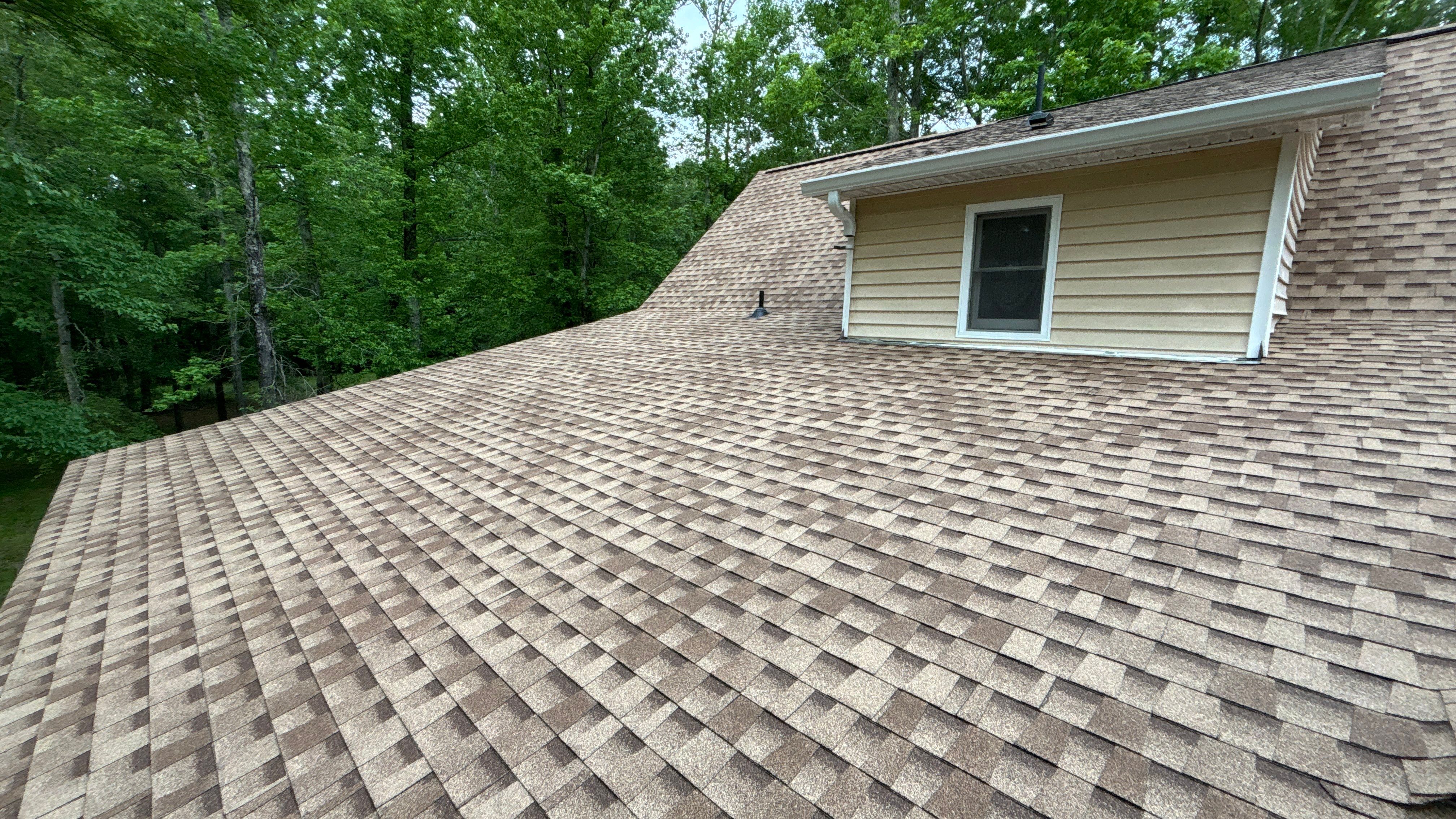 Roof Replacement and cover porch by Deerfield Roofing LLC
