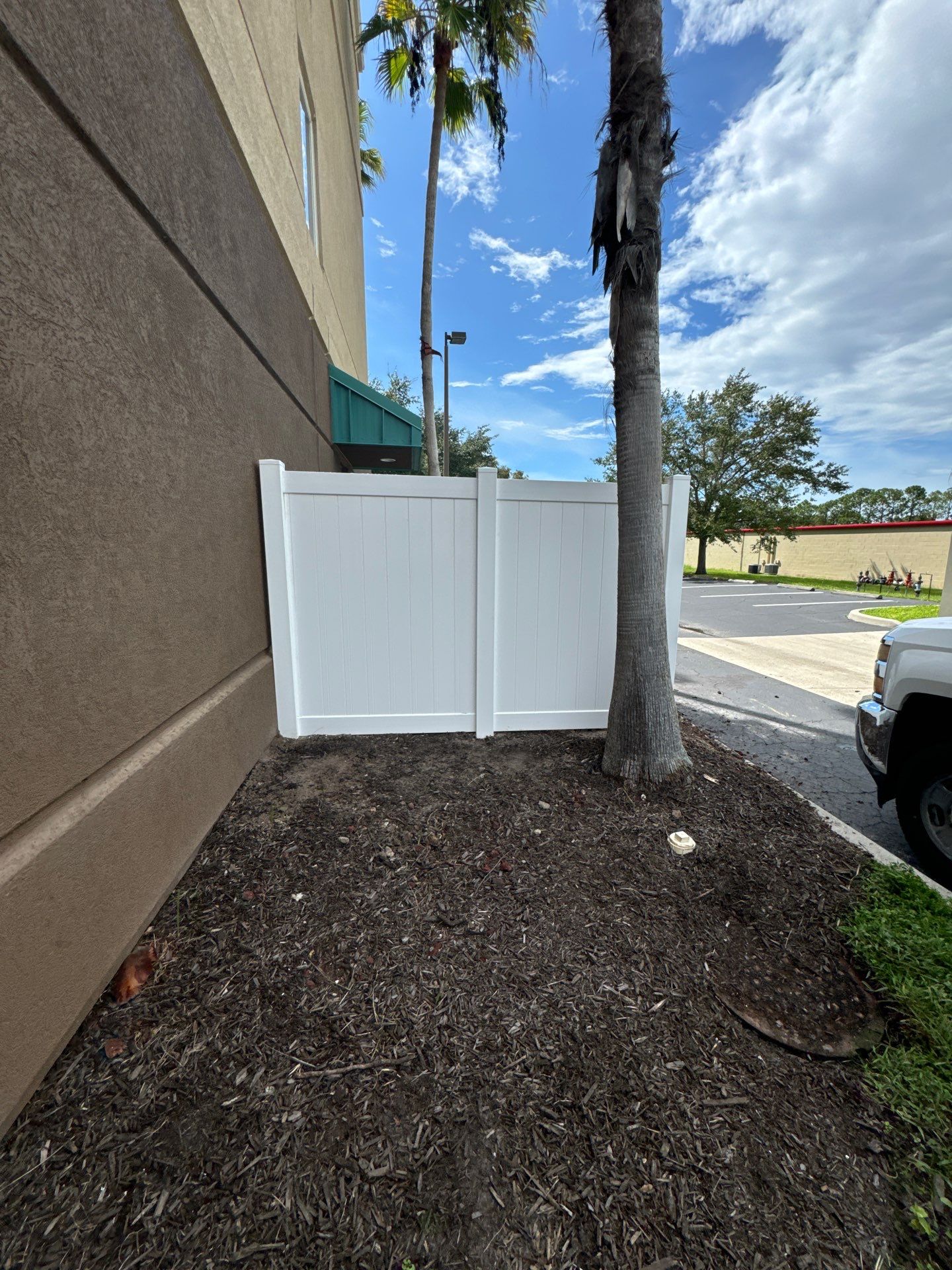 Vinyl Privacy Fence using 6Ft White Vinyl Privacy Fence by Asap fence and gates, LLC